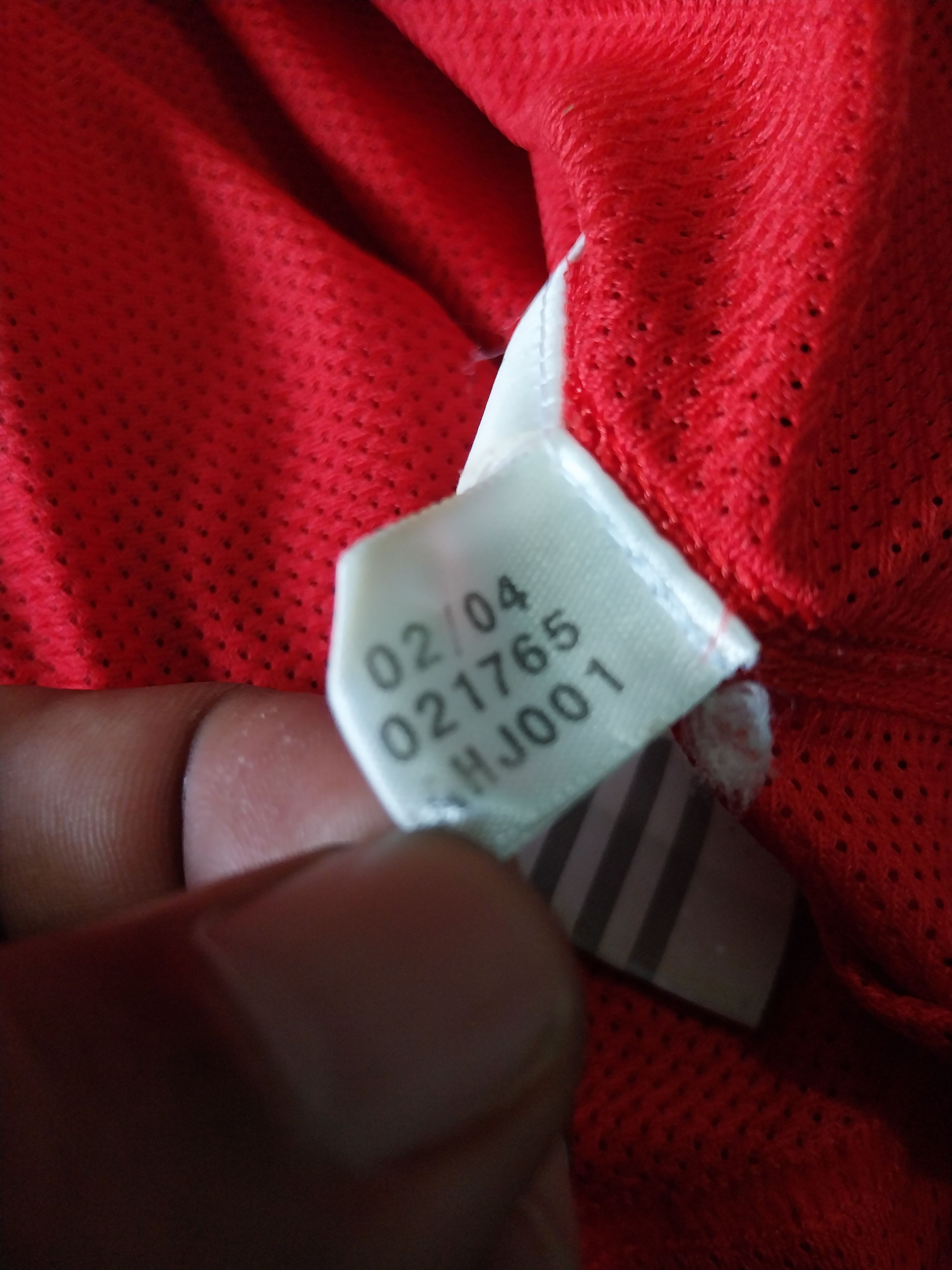 Adidas Ac milan player issue 2003 inzaghi jersey football Size US L / EU 52-54 / 3 - 11 Thumbnail