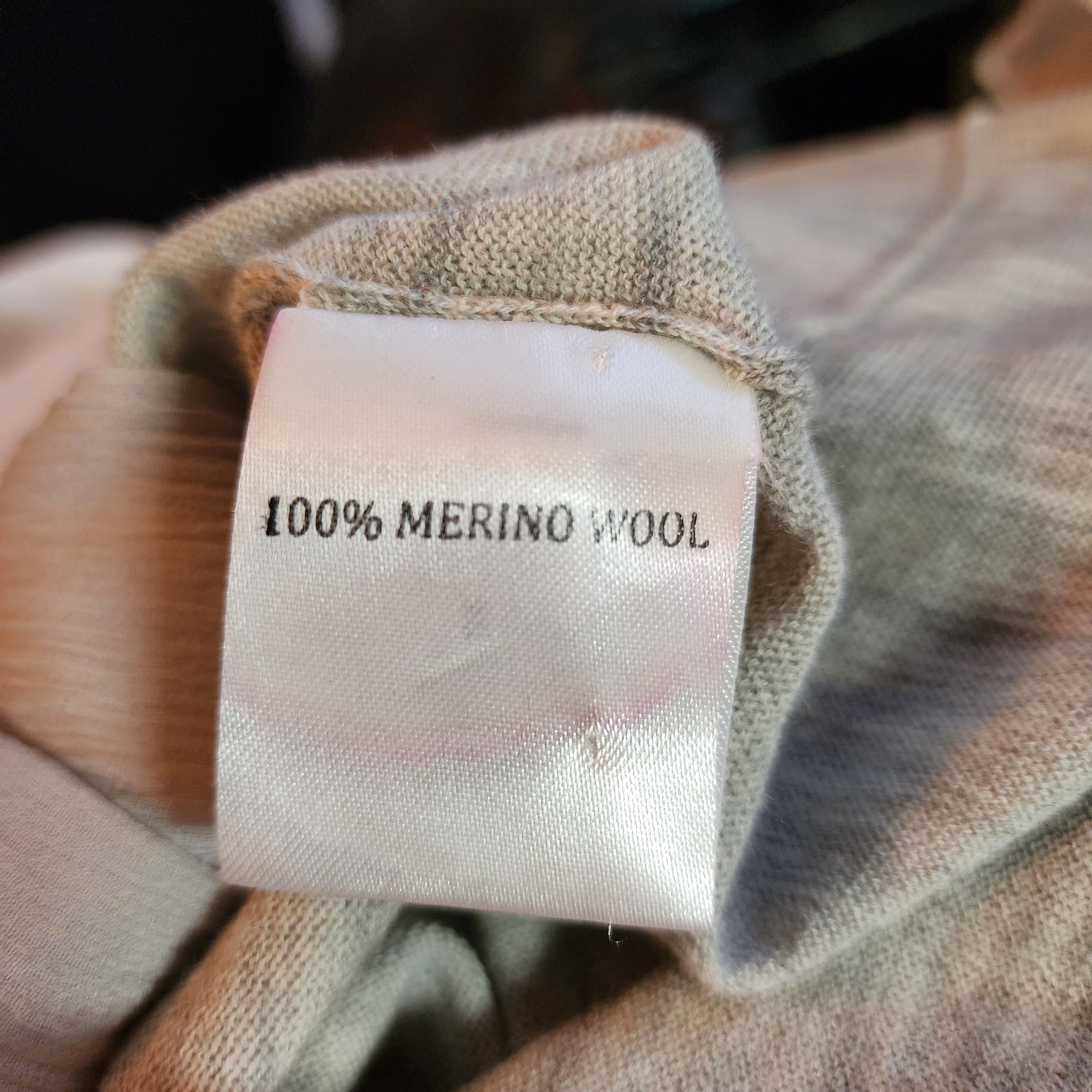 Other Kaufmanfranco Merino Wool Tunic Plunging Neckline Gray Med. Size M / US 6-8 / IT 42-44 - 4 Thumbnail