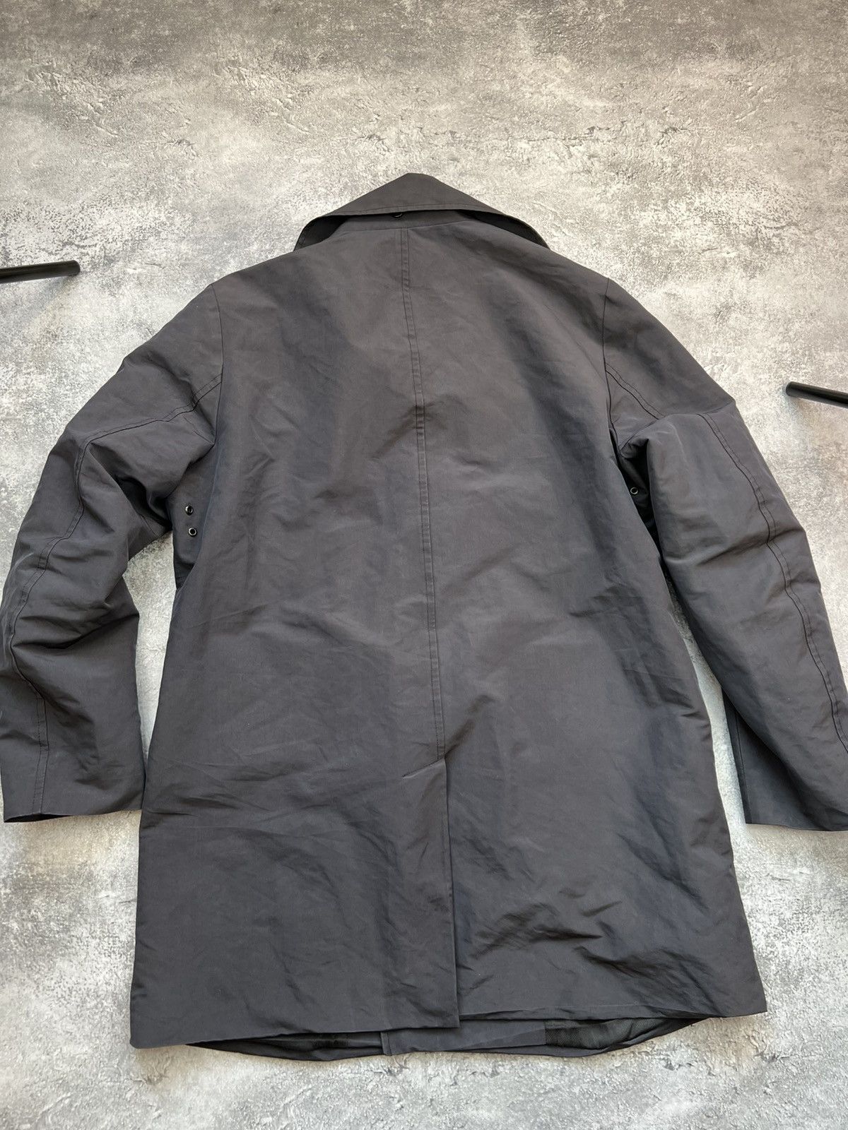 Reiss Reiss Mens Double-Breasted Trench Coat Lightweight Overcoat Size US L / EU 52-54 / 3 - 6 Thumbnail