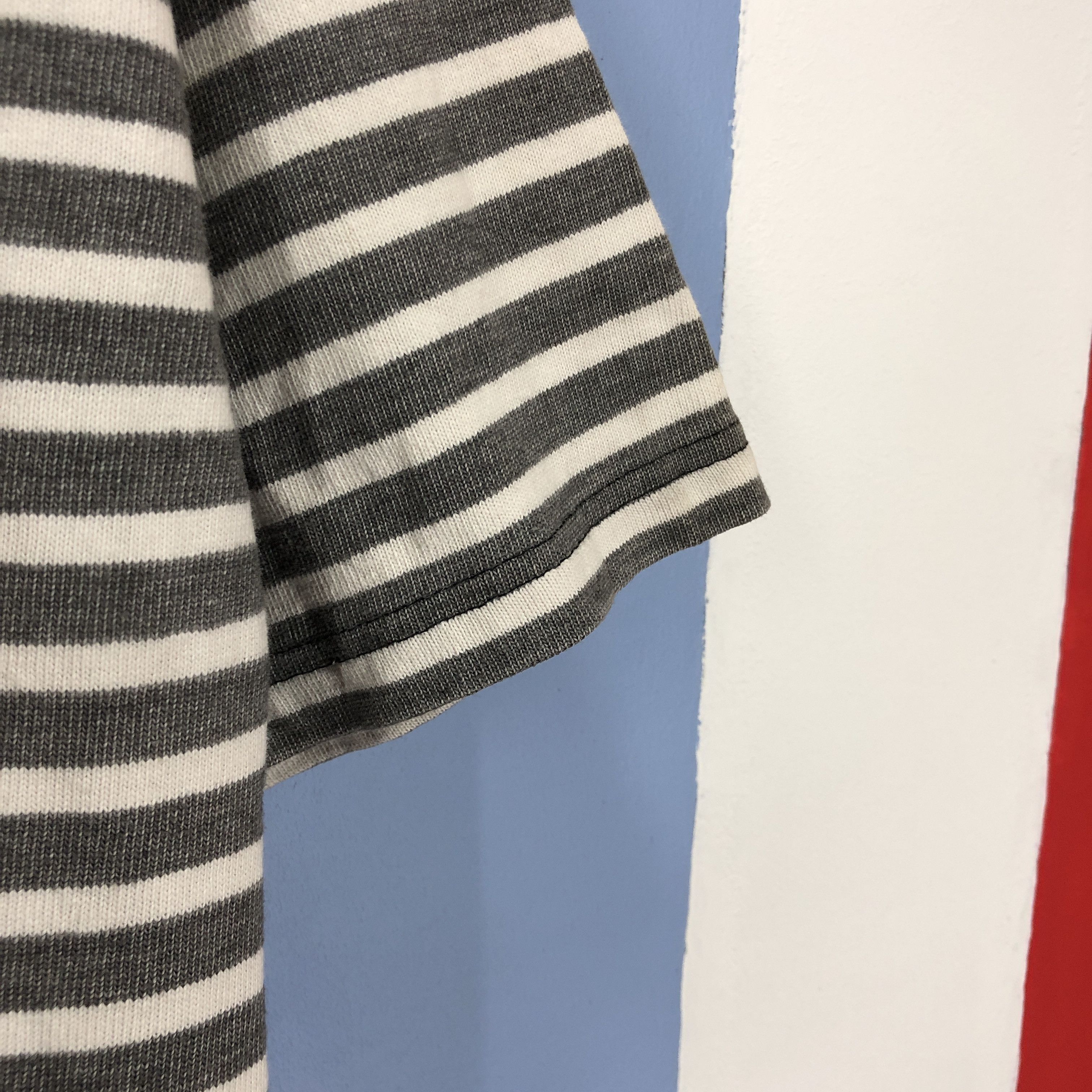 Blue Blue Japan BLUE BLUE Stripe T Shirt #1520/AZ Size US M / EU 48-50 / 2 - 3 Thumbnail