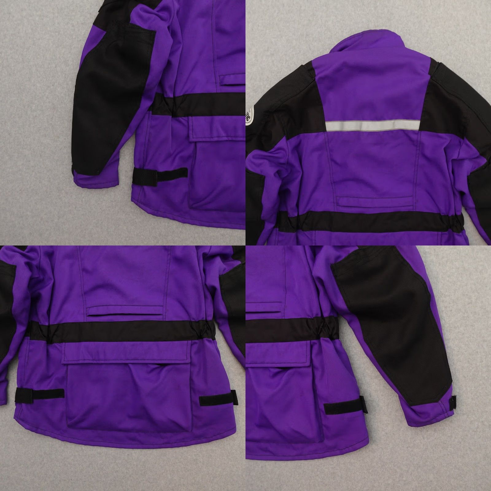 Joe Rocket Joe Rocket Motorcycle Jacket Body Armor Purple Black Medium (20X25) Women's Size M / US 6-8 / IT 42-44 - 9 Thumbnail