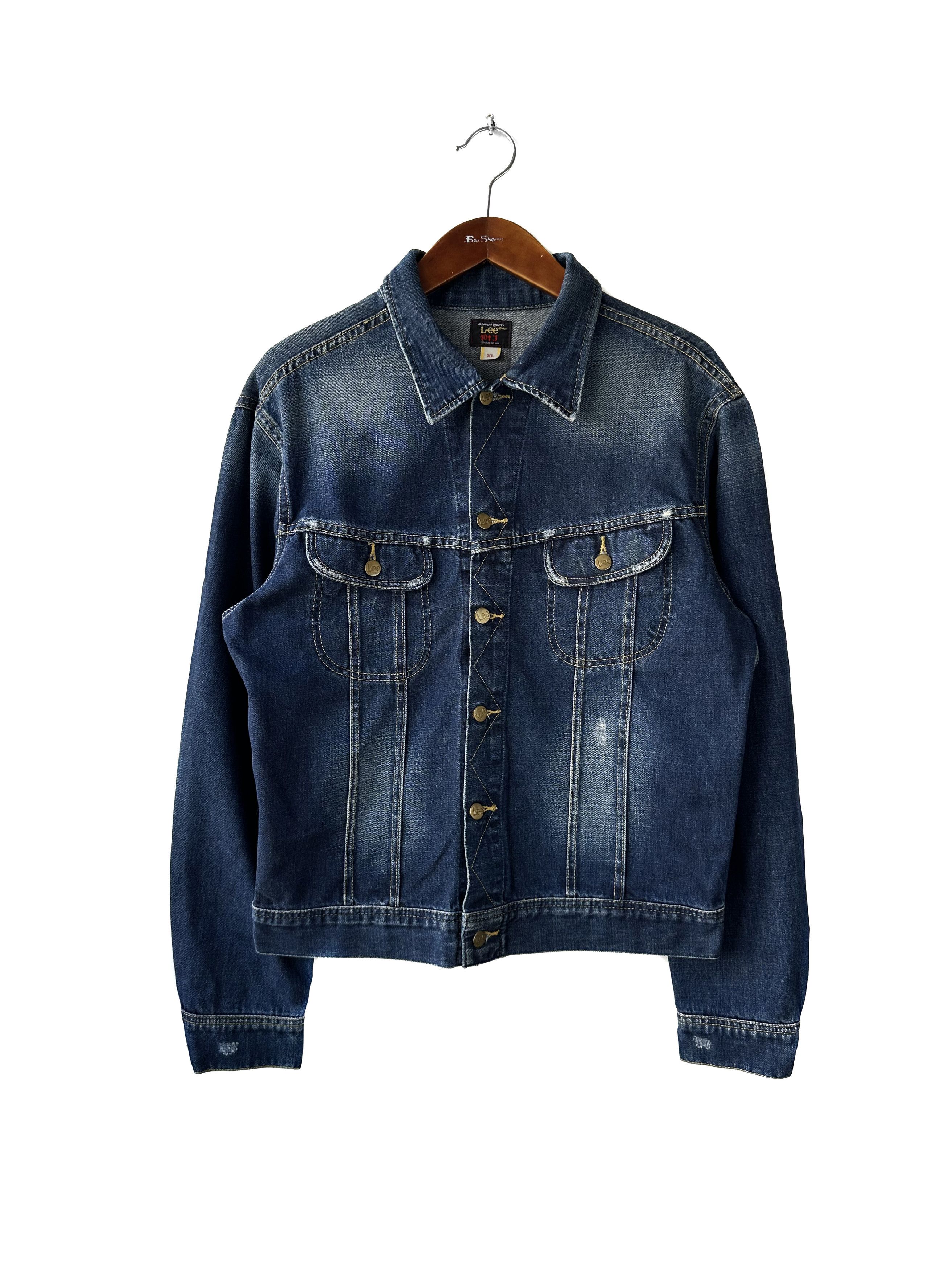 Lee × Vintage Vintage Lee 101-J 42 Long Denim Jacket | Grailed