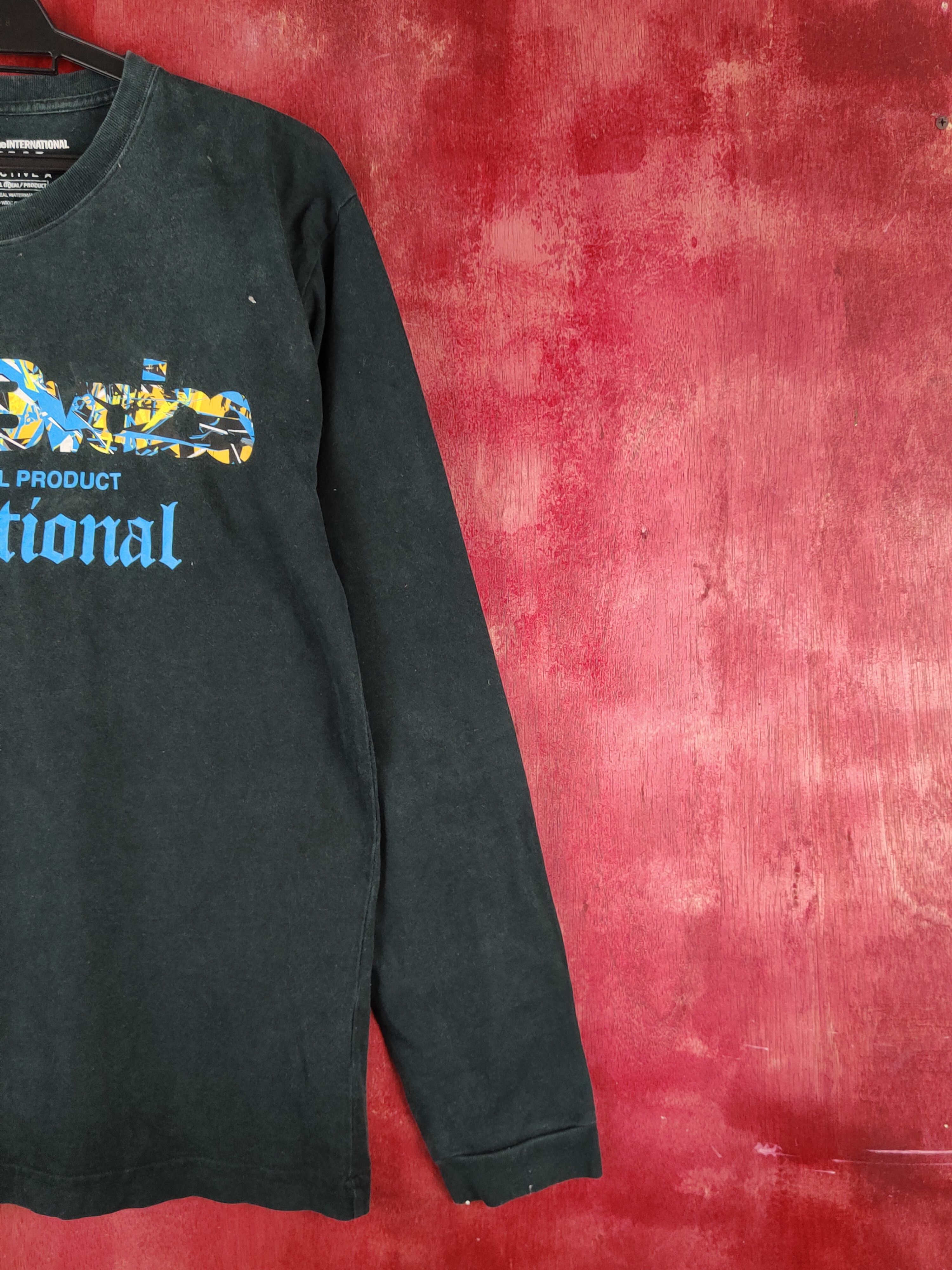 Japanese Brand RealBVoice Black Long Sleeve T-Shirts #S2255 Size US M / EU 48-50 / 2 - 6 Thumbnail