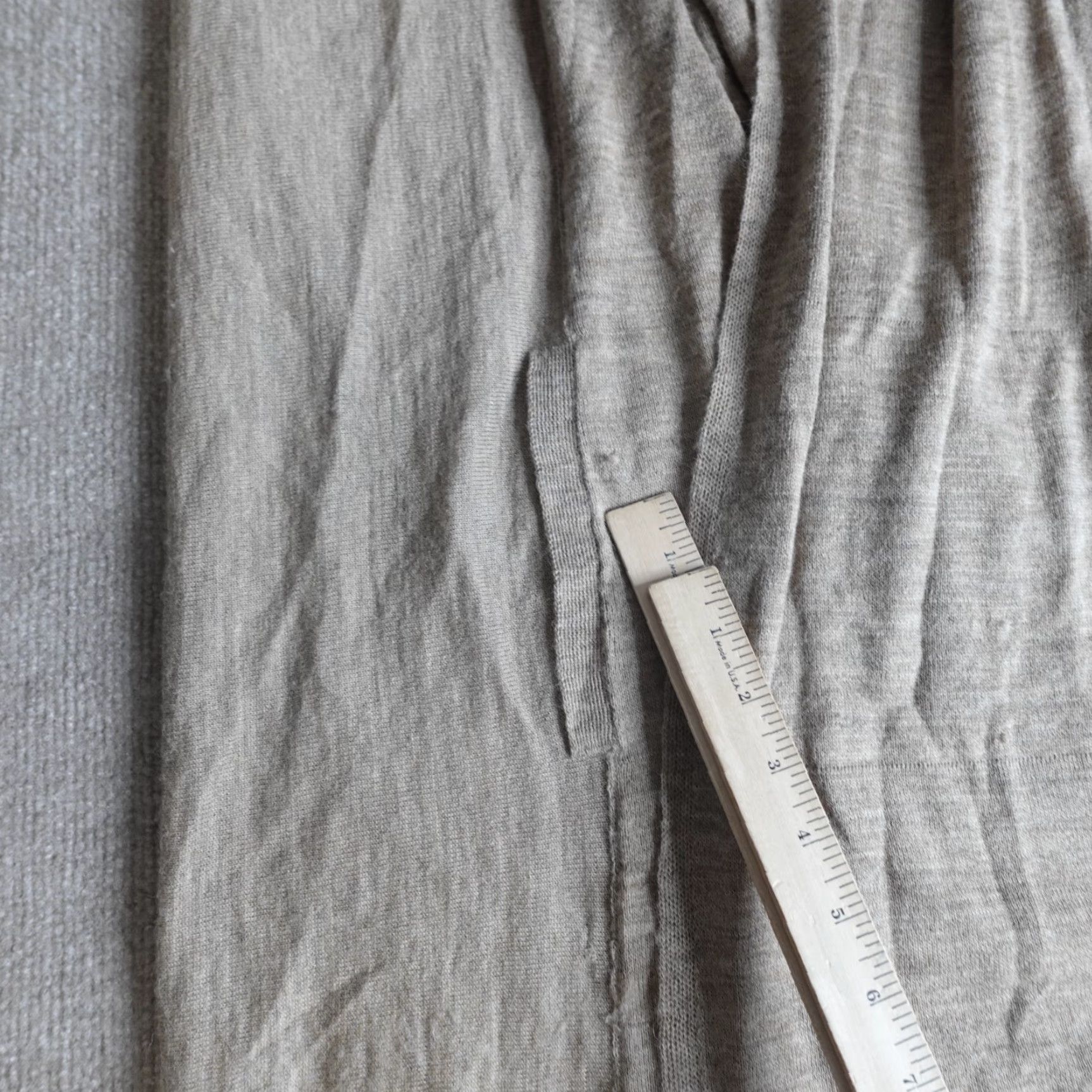 Eileen Fisher Eileen Fisher Womens Sweater Cardigan M Beige Alpaca Open Front Knit Season: Winter, Fall, Spring Womens Size M / US 6-8 / IT 42-44 - 4 Thumbnail