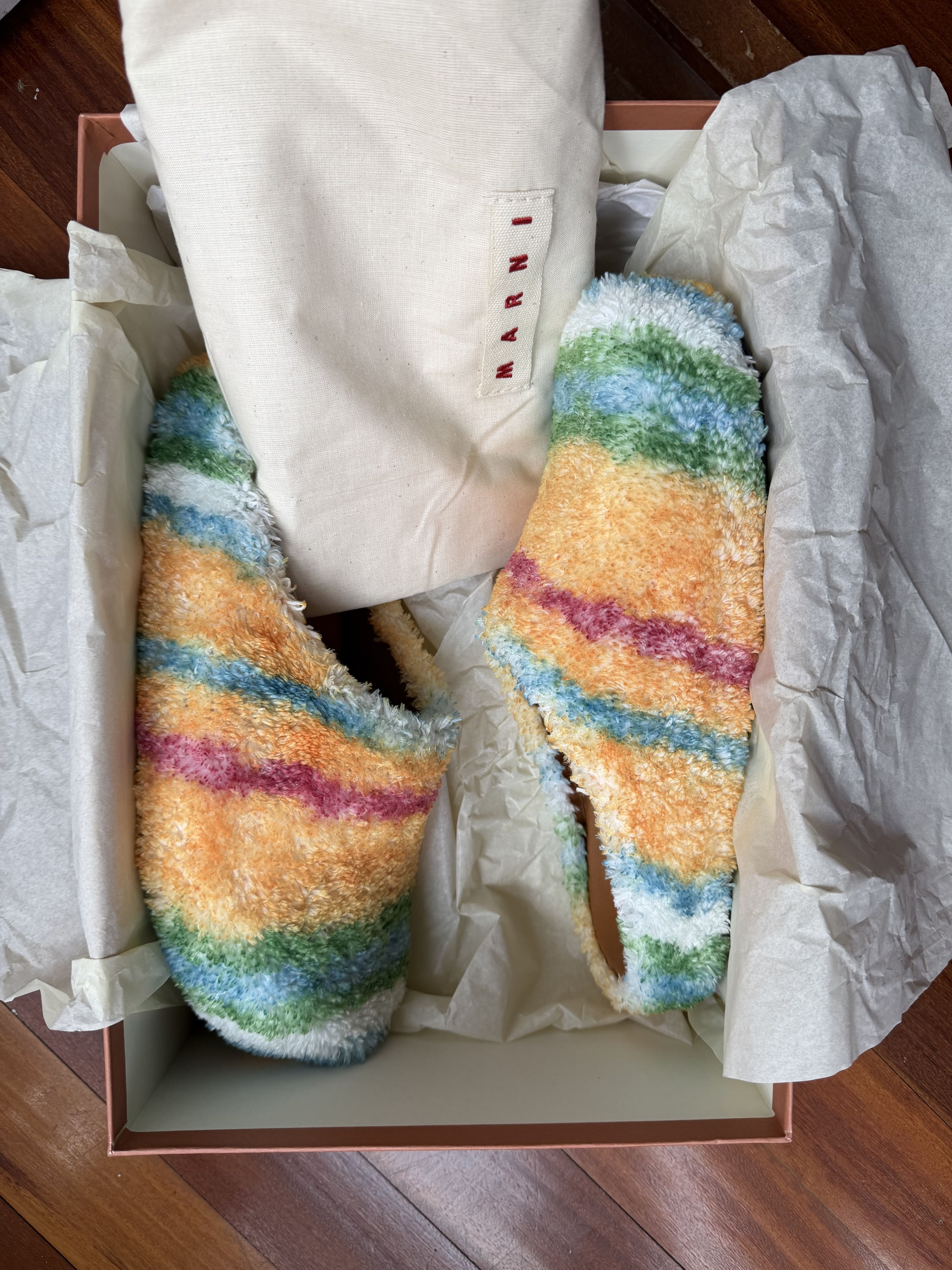 Marni Marni Sabot Mules Multi Color Size US 8 / EU 41 - 3 Thumbnail