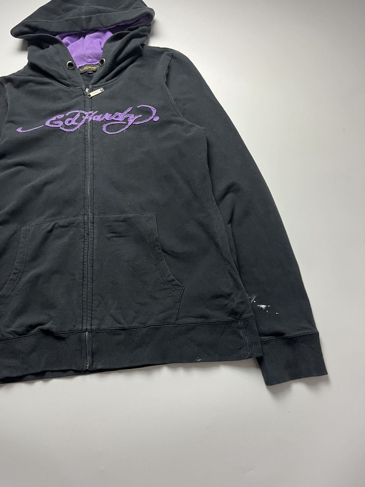 Ed Hardy Ed Hardy by Christian Audigier Zip-Up Hoodie Size L / US 10 / IT 46 - 7 Thumbnail