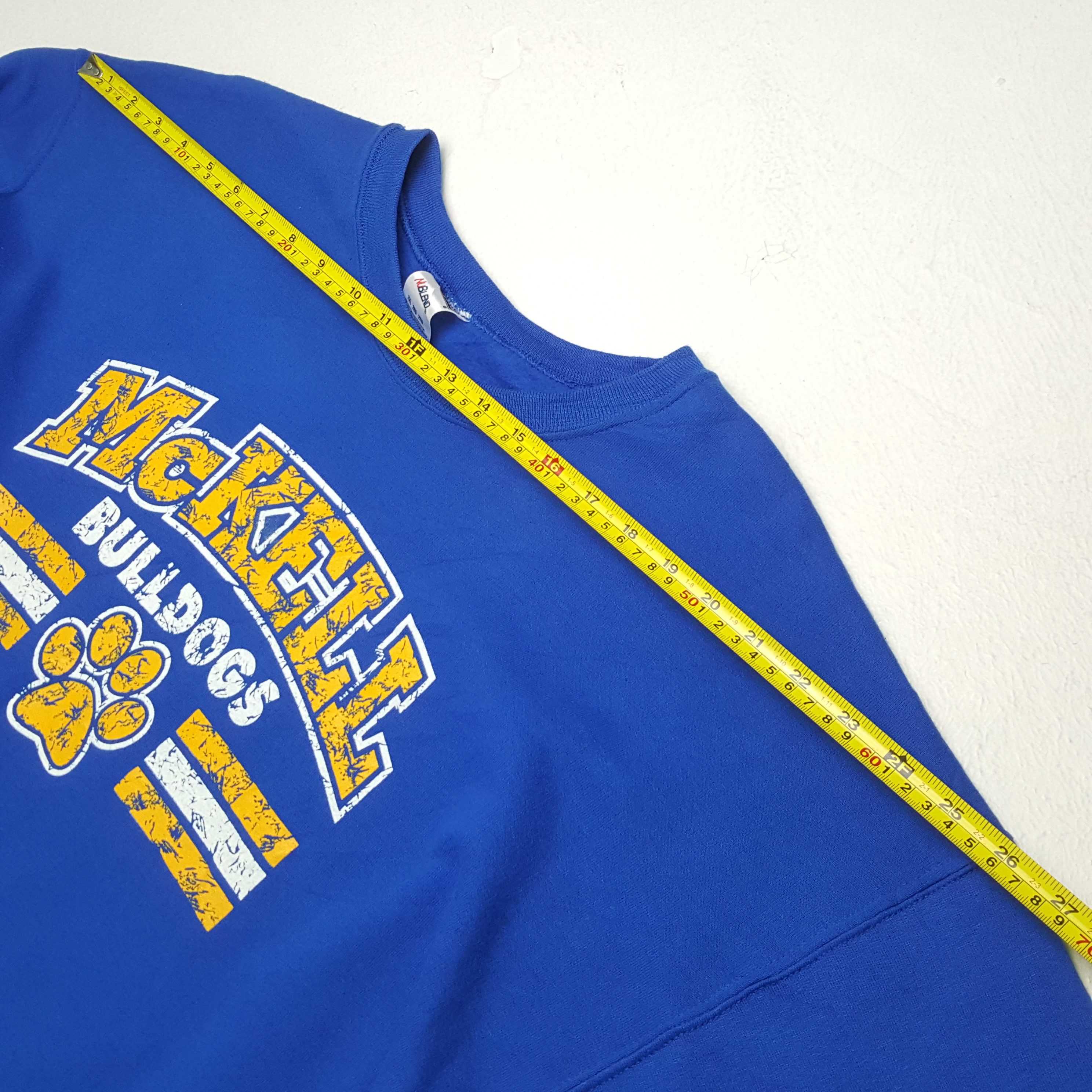 Vintage Vintage MCKELL BULLDOGS Students Sportswear Club Sweatshirt Size US XXL / EU 58 / 5 - 4 Thumbnail