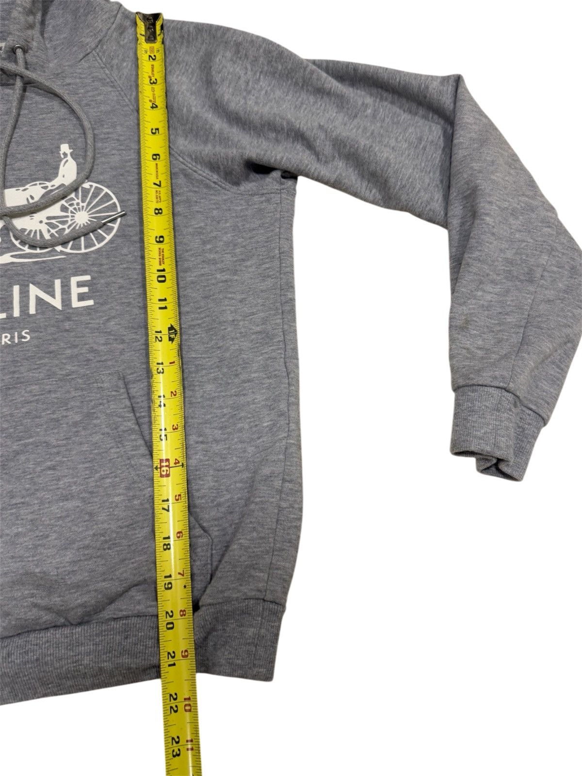 Celine Celine Women’s Cashmere Cotton Blend Classic Logo Hoodie XS Size XS / US 0-2 / IT 36-38 - 11 Thumbnail