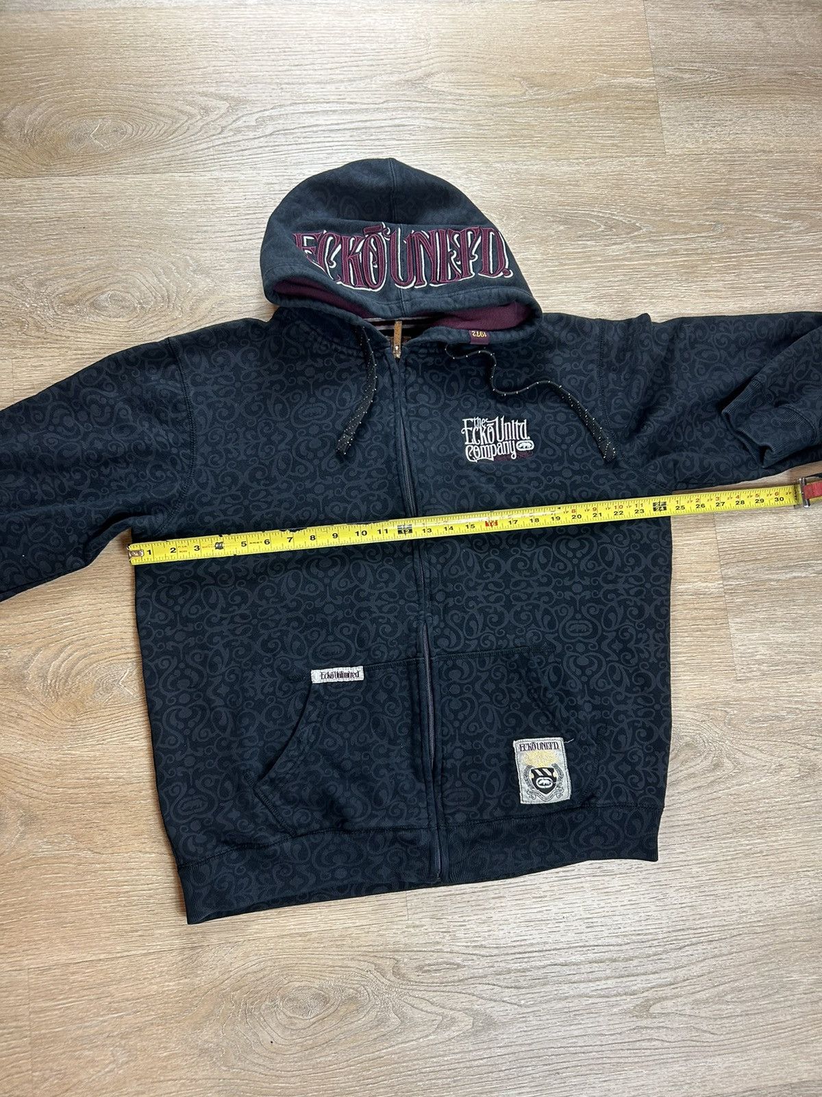 Ecko Unltd. Y2K Ecko Unlimited Zip Up Hoodie Size US L / EU 52-54 / 3 - 5 Thumbnail