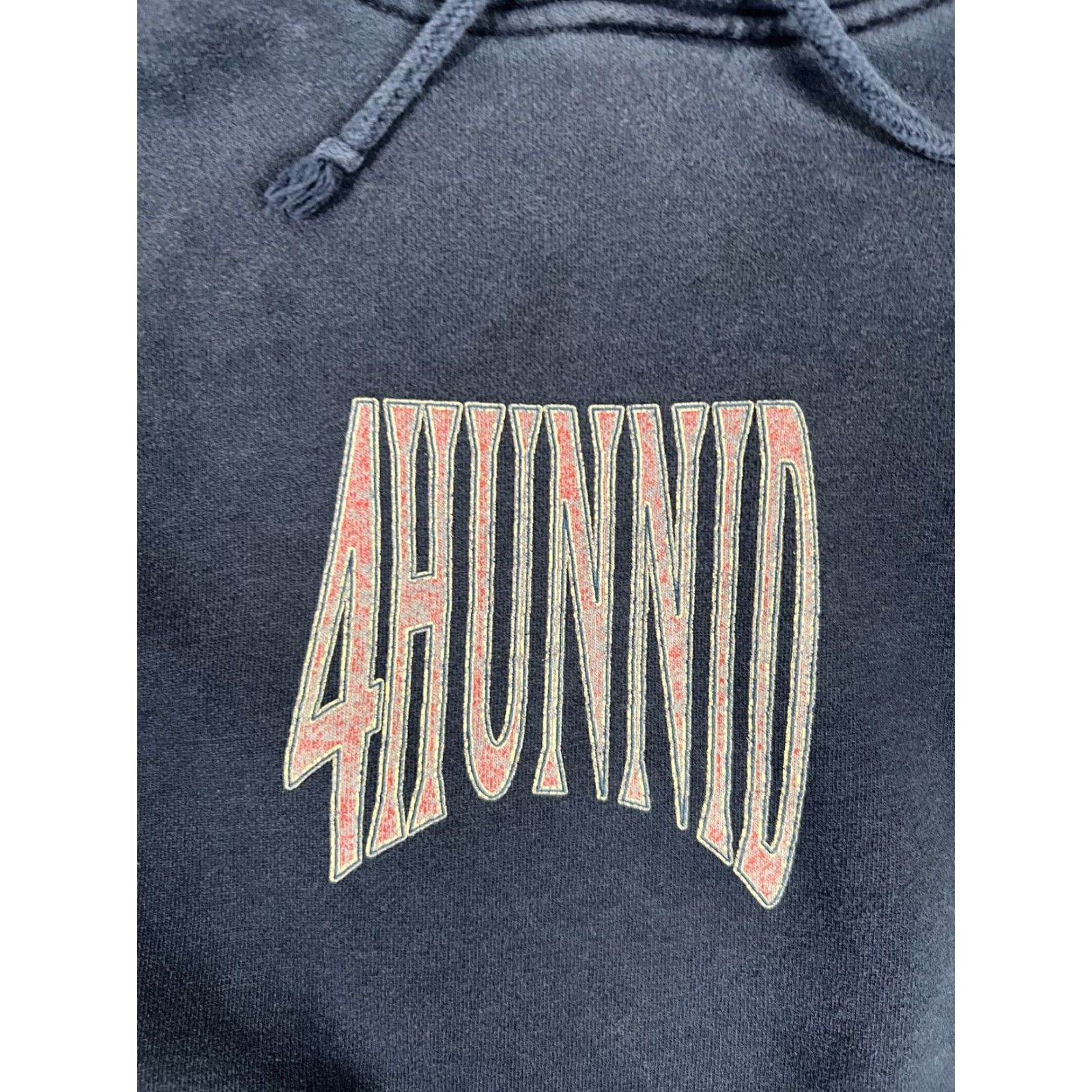 Vintage VINTAGE 4 Hunnid Hoodie Sweatshirt Size M Small Red Blue YG Rapper Hip Hop 90s Classic Retro Music Pullover Men Mens Sweatshirt Stain Tear Size US M / EU 48-50 / 2 - 3 Thumbnail