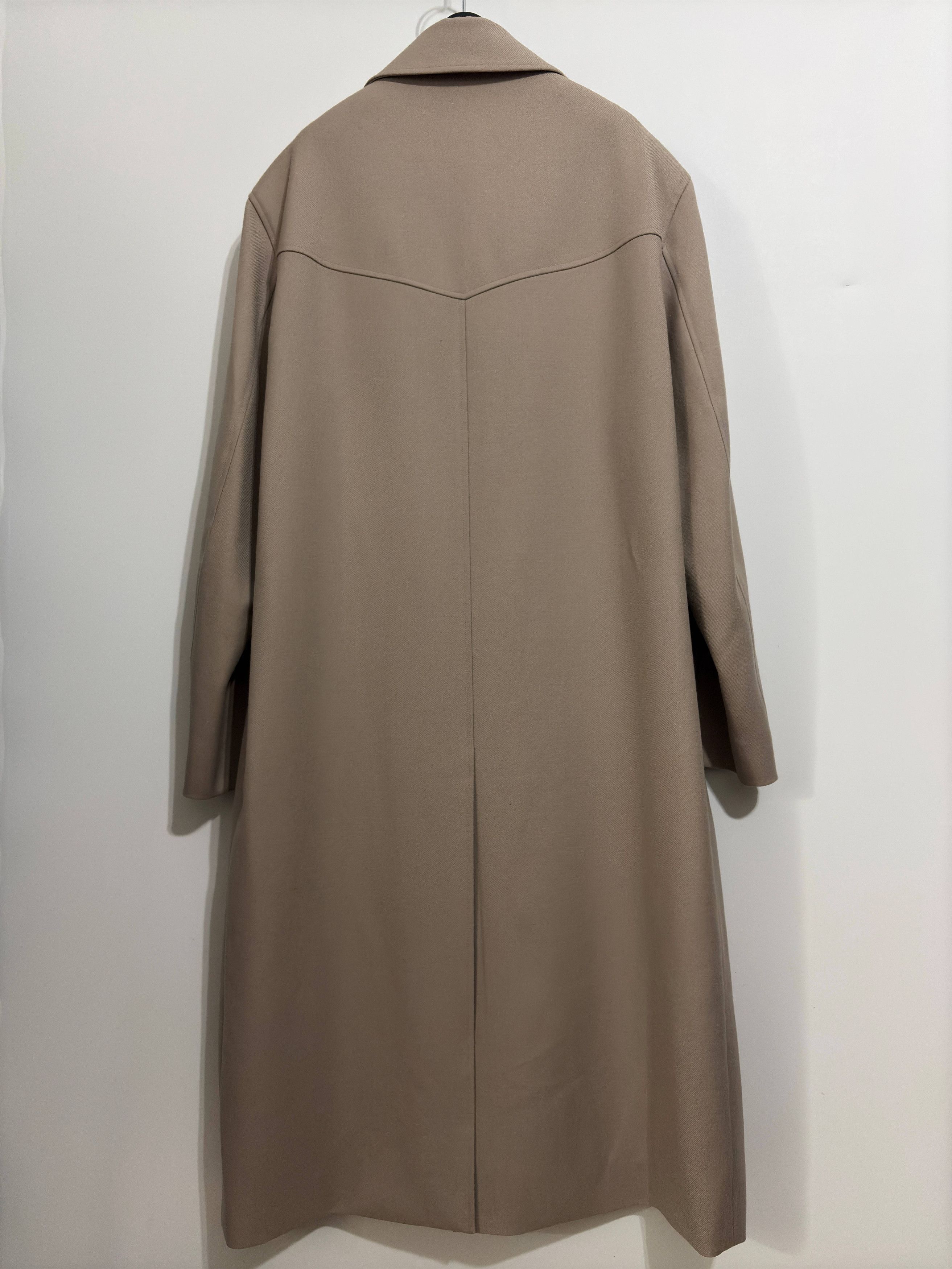 Commission Signature Flap Collar Long Coat Size US M / EU 48-50 / 2 - 4 Thumbnail