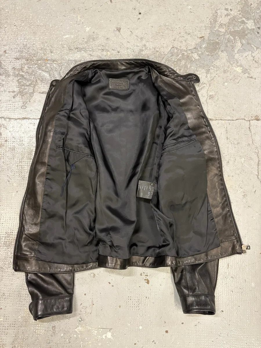 Prada AW2007 Prada Black Biker Premium Leather Jacket Size US M / EU 48-50 / 2 - 5 Thumbnail