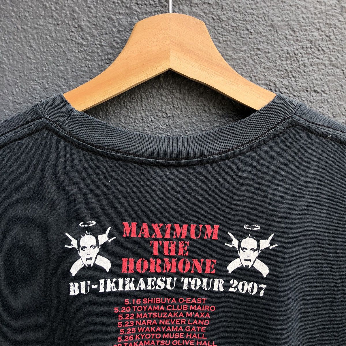 Band Tees 💢Distressed💢 Maximum The Hormone Tour 2007 x Rolling Cradle Size US L / EU 52-54 / 3 - 13 Thumbnail