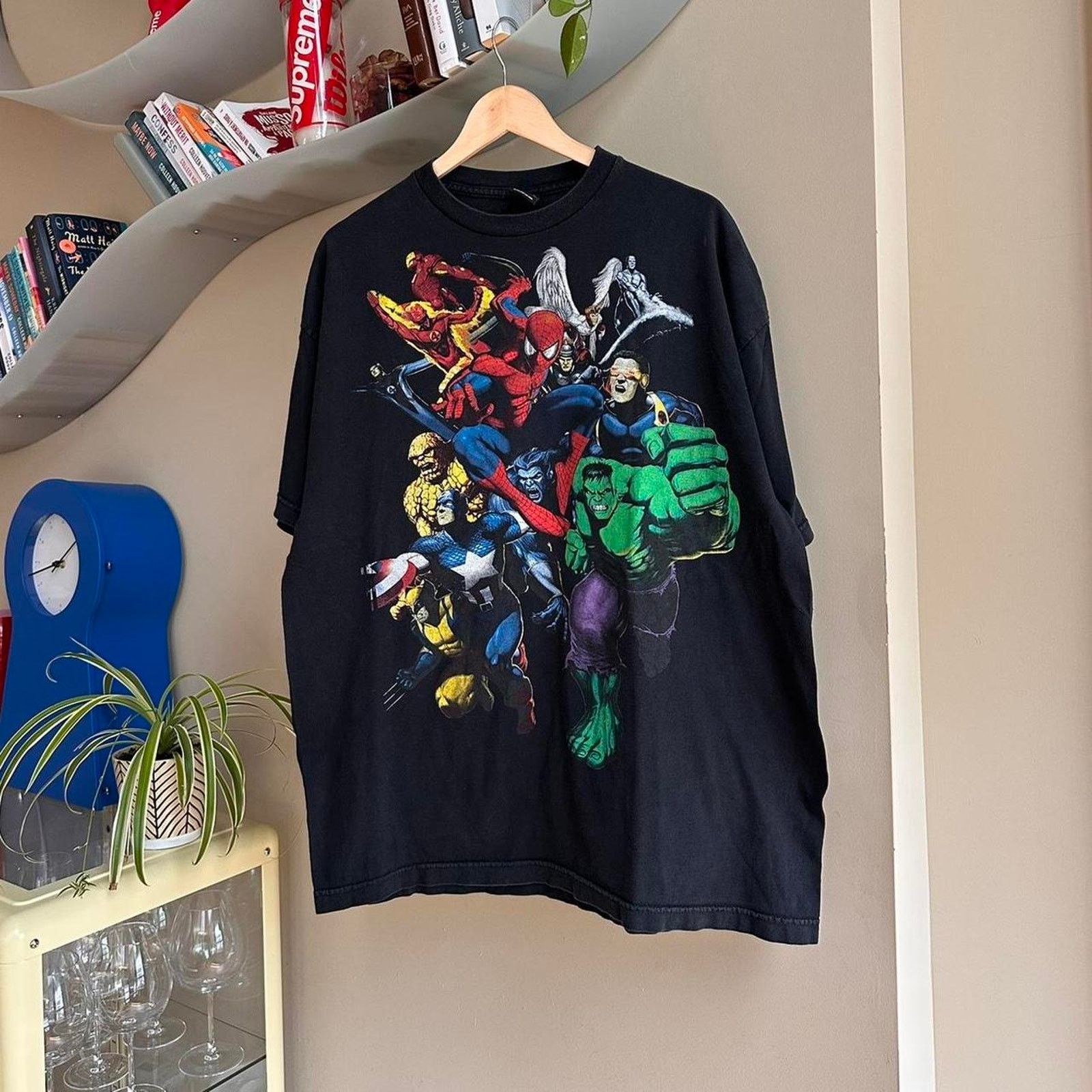 Marvel Comics × Vintage Vintage Marvel Mad Engine Shirt Size US XL / EU 56 / 4 - 1 Thumbnail