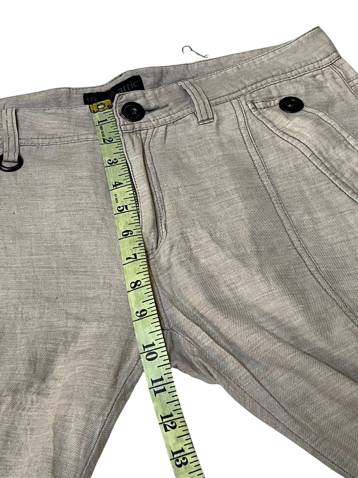 In The Attic SICK🔥IN THE ATTIC MULTIPOCKET 3 QUARTER PANTS Size US 33 - 13 Thumbnail