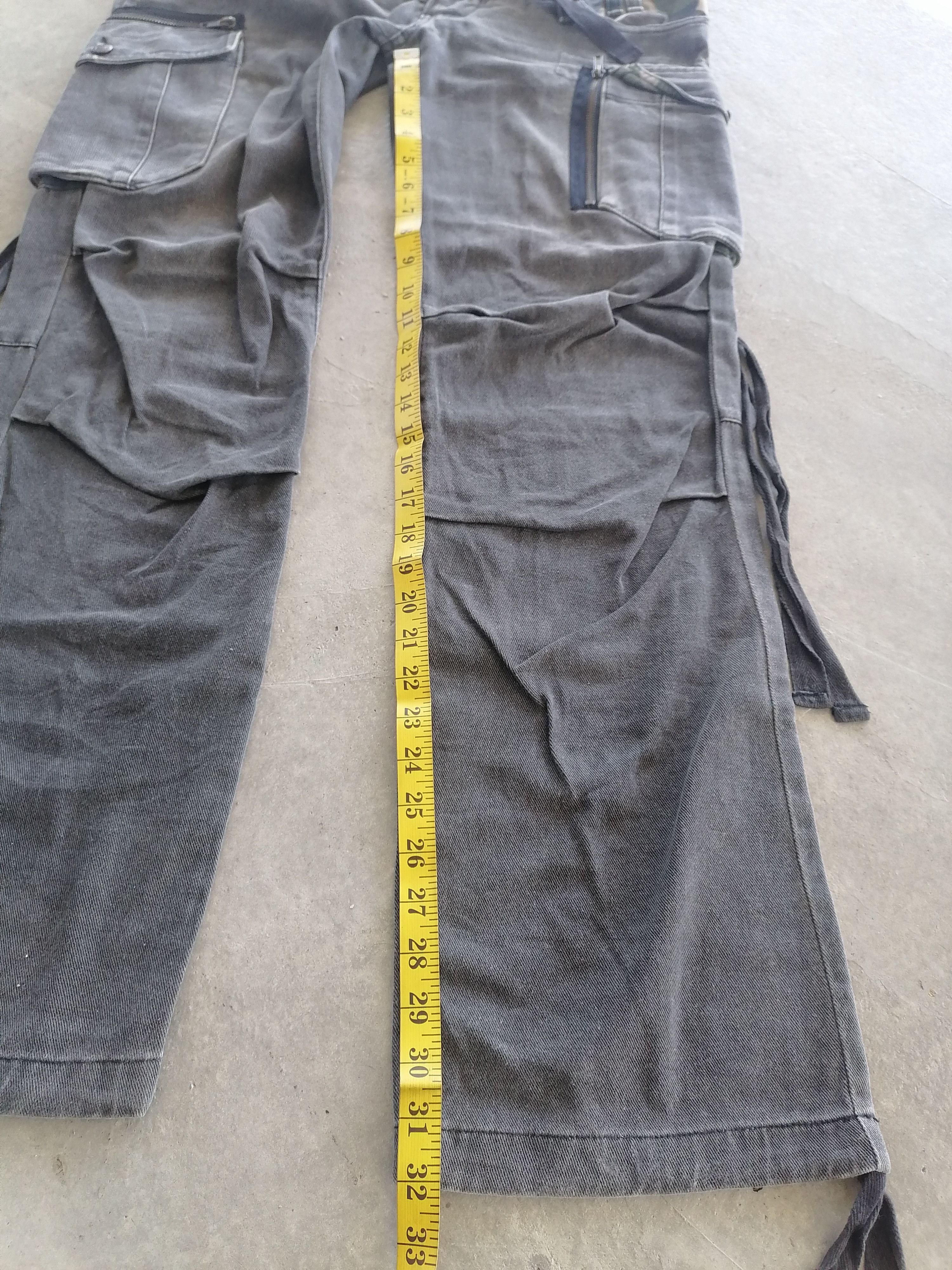 20471120 × Hysteric Glamour Breathmint Double Waist Low Rise Tactical Cargo Pants Size US 33 - 17 Thumbnail