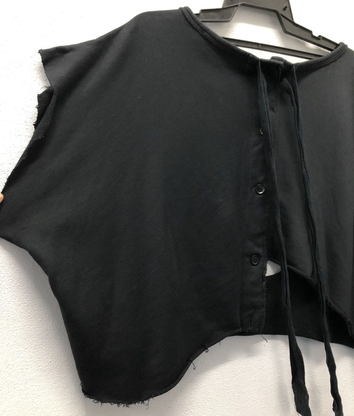 Yohji Yamamoto Yohji Yamamoto Adidas Y-3 Sleeveless Cardigan Size ONE SIZE - 4 Thumbnail