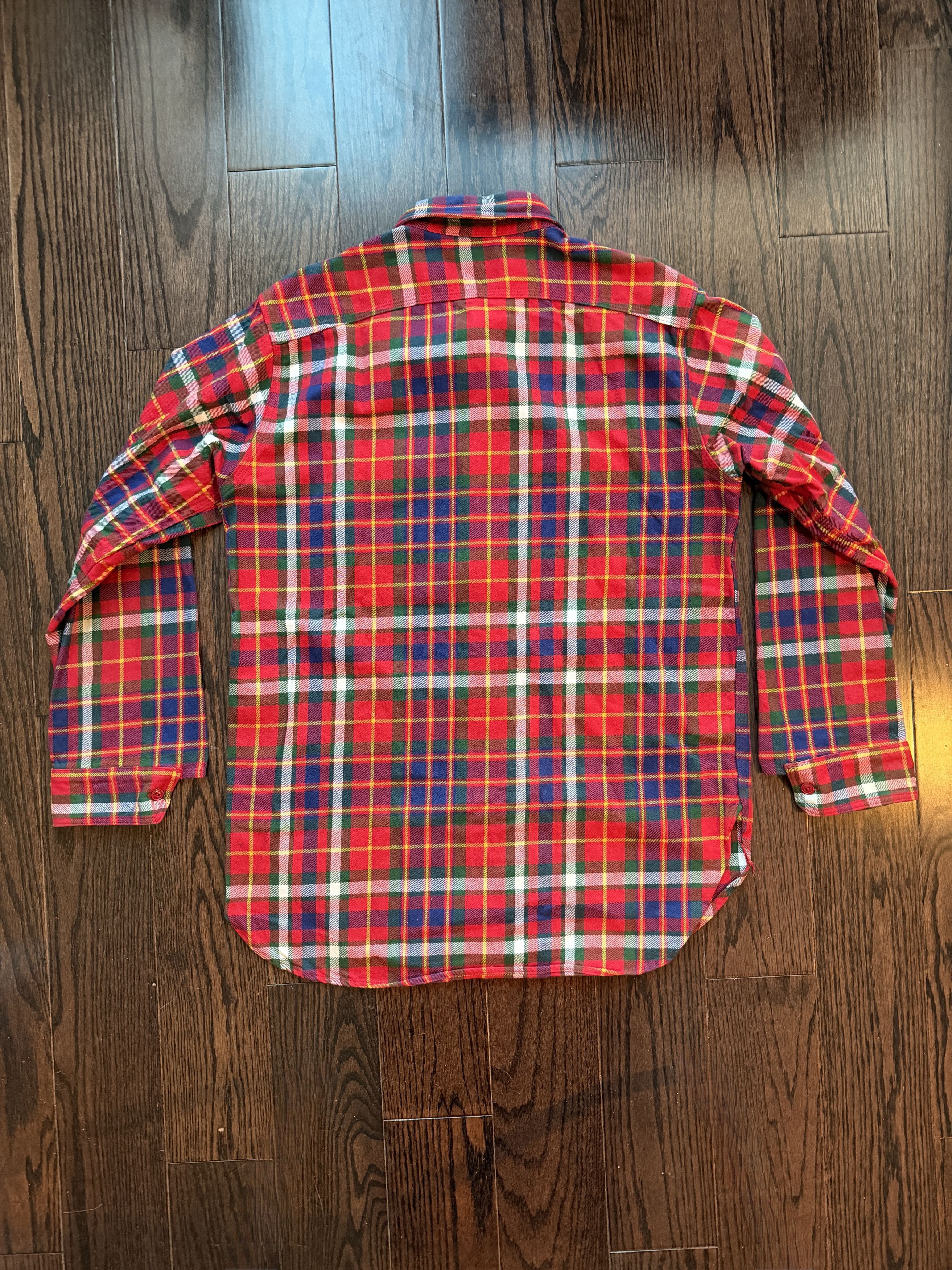 Engineered Garments Engineered Garments Plaid Work Flannel Button Down Shirt S Size US S / EU 44-46 / 1 - 8 Thumbnail