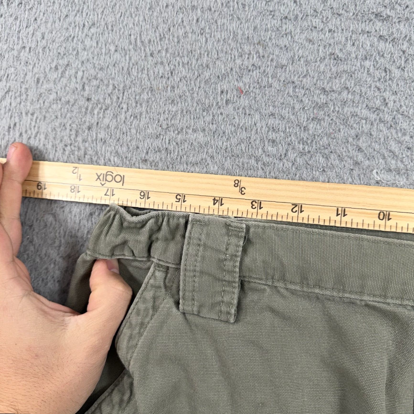 Carhartt VINTAGE Carhartt Cargo Shorts Men Regular Size 36 Green 9in Inseam 10-12in Rise Workwear Baggy Pockets Size US 34 / EU 50 - 5 Thumbnail