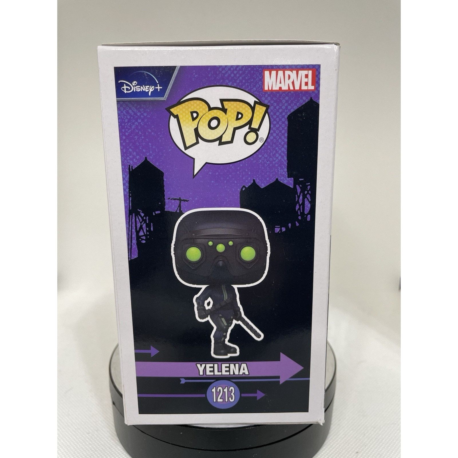 Marvel Comics Funko Pop Yelena 1213 Chase - W Protector Size ONE SIZE - 7 Thumbnail