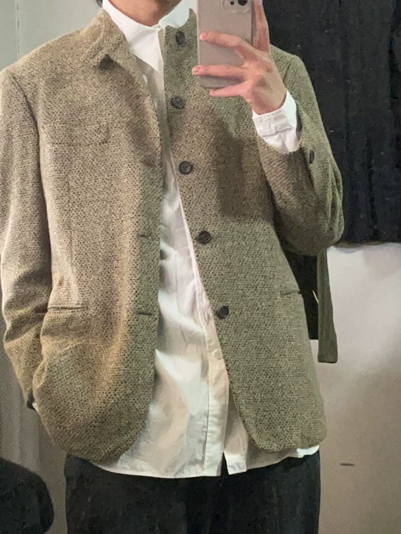 Yohji Yamamoto Yohji Yamamoto 17ss Shaped Collar White Shirt 2506-Nextarro Size US XL / EU 56 / 4 - 8 Thumbnail