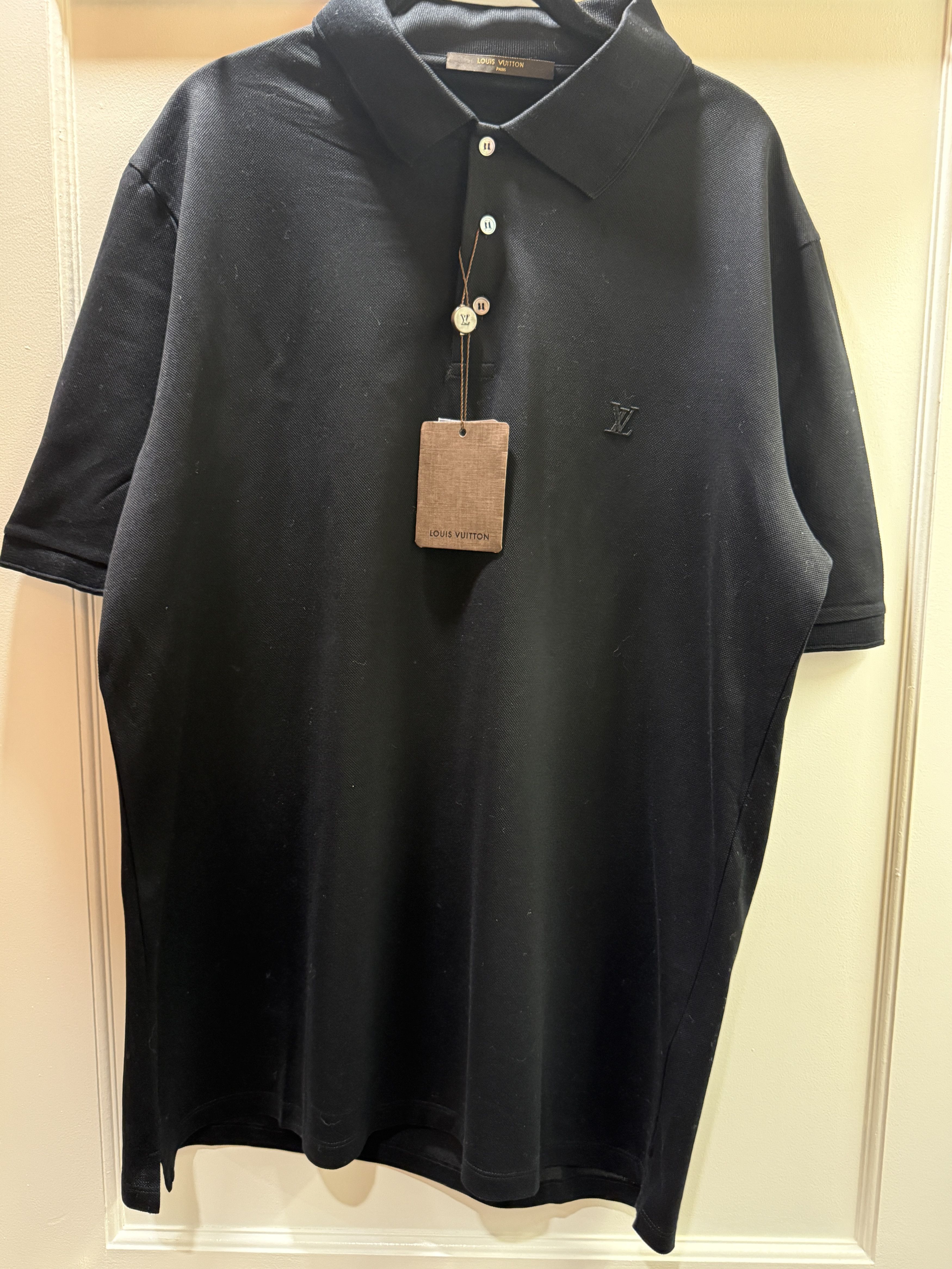 Louis Vuitton Louis Vuitton Polo Black Size XXL Size US XXL / EU 58 / 5 - 1 Thumbnail