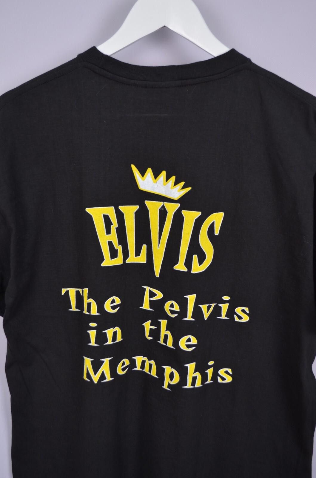 Designer Vintage 2004 Elvis Presley 'Elvis The Pelvis' T-Shirt Sz M Size US M / EU 48-50 / 2 - 10 Thumbnail