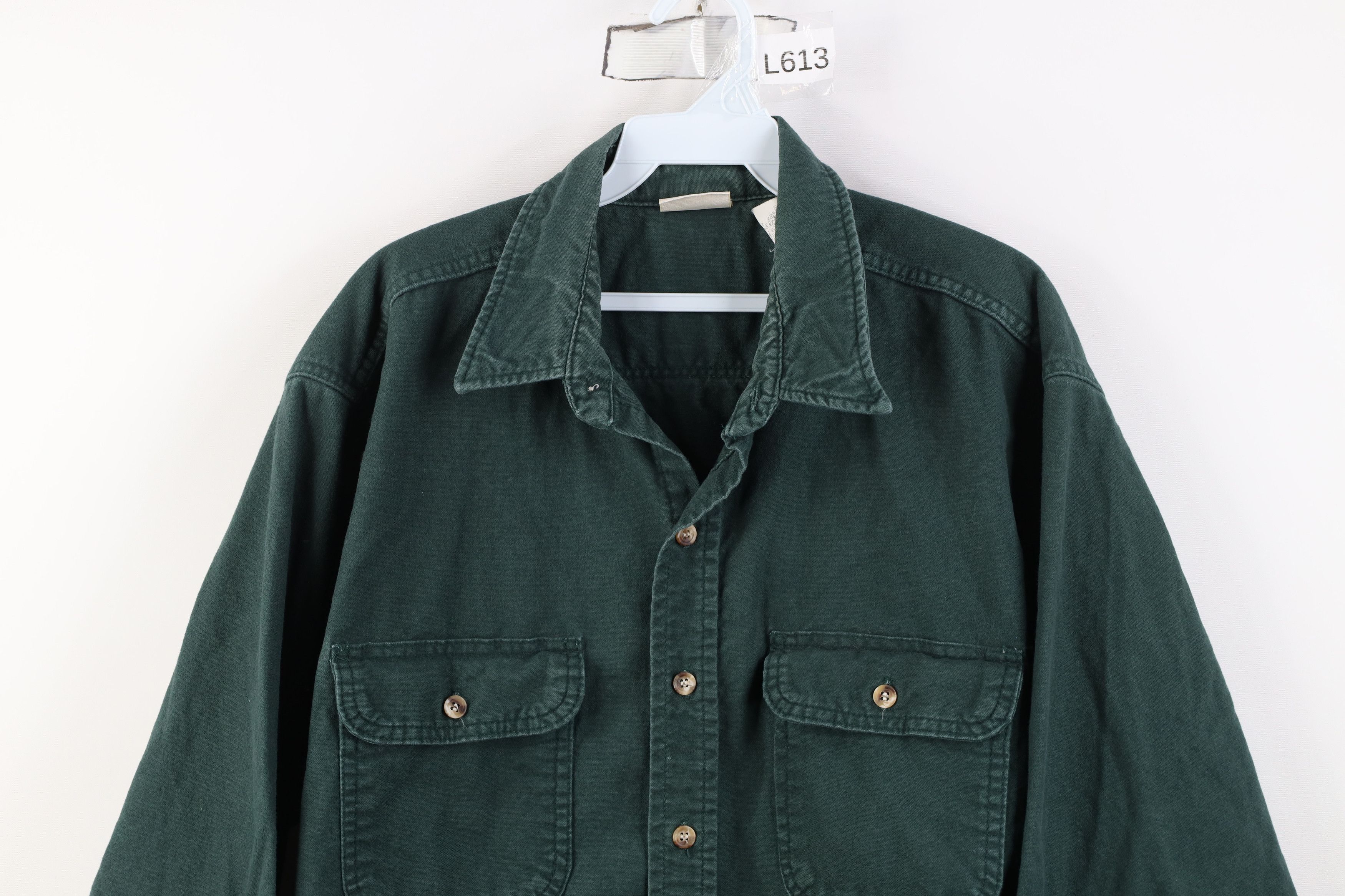 FiveBrother Vintage 90s Five Brother Cloth Collared Button Shirt USA Size US XL / EU 56 / 4 - 2 Thumbnail