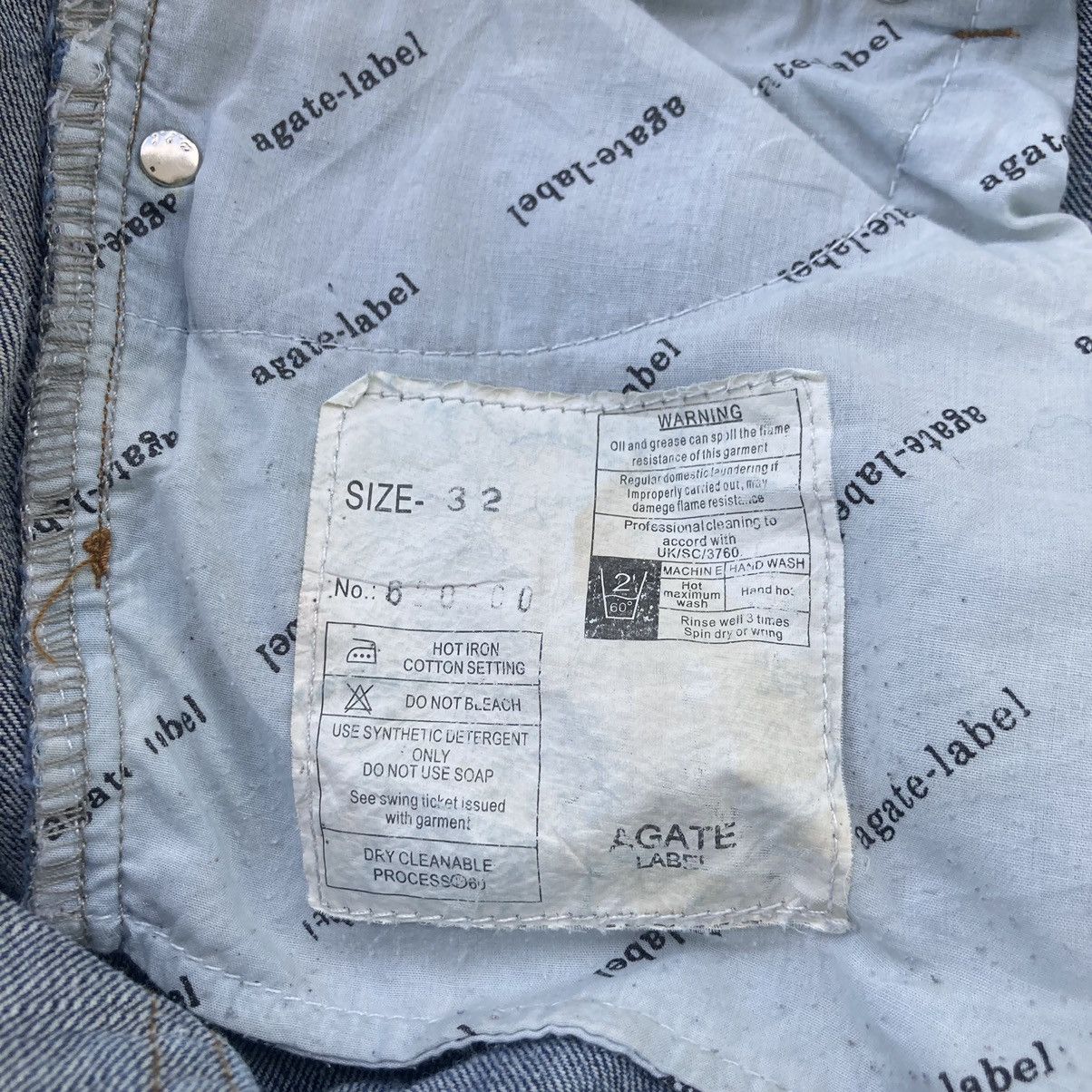 If Six Was Nine AGATE LABEL BOOTCUT JEANS Size US 32 / EU 48 - 11 Thumbnail