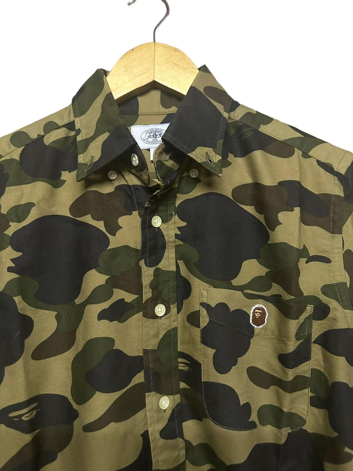 Bape A Bathing Ape First Camo Nigo Era Button Ups Shirt Size US M / EU 48-50 / 2 - 5 Thumbnail