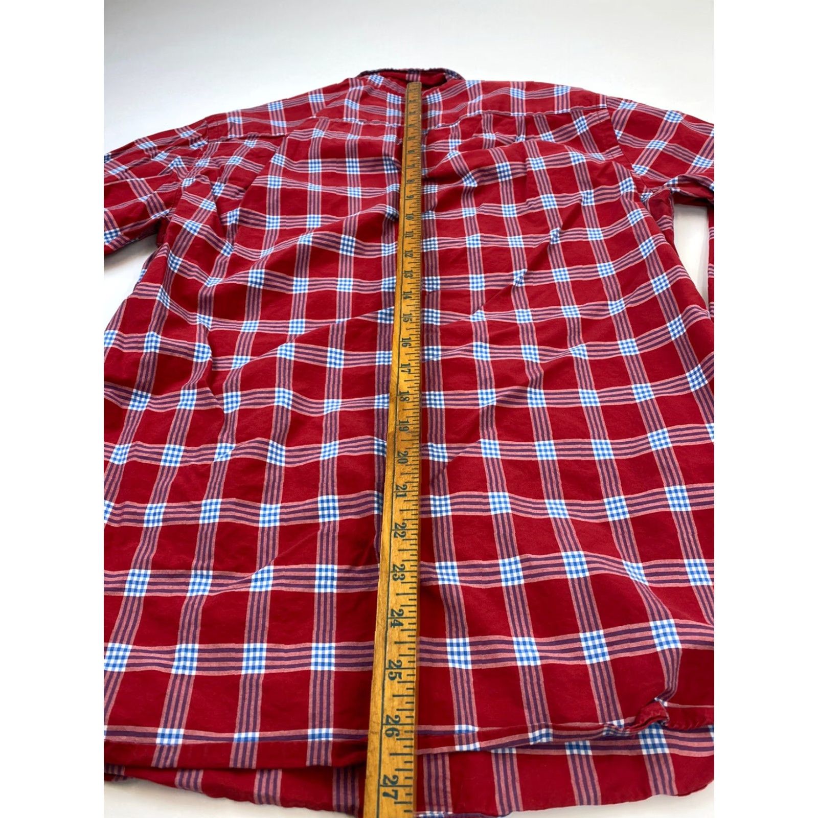 J.Crew VINTAGE J.Crew Shirt Men’s Small Red Plaid Tartan Long Sleeve Button-Down Pocket Men Size US S / EU 44-46 / 1 - 5 Thumbnail