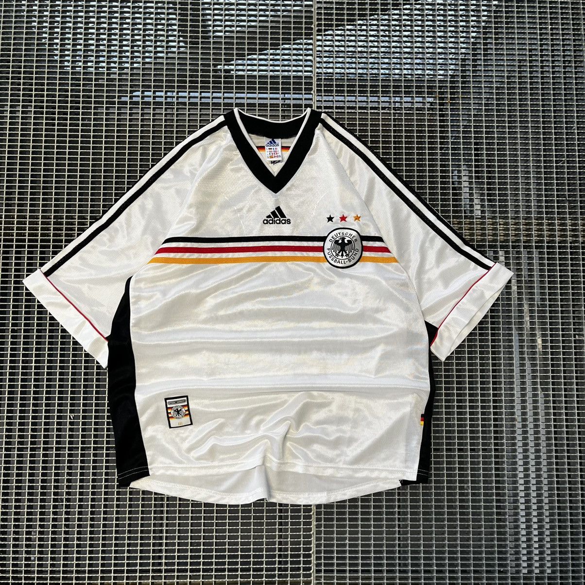 Adidas 1998 Adidas Germany Vintage Soccer Jersey Football Blokecore Size US XL / EU 56 / 4 - 3 Thumbnail
