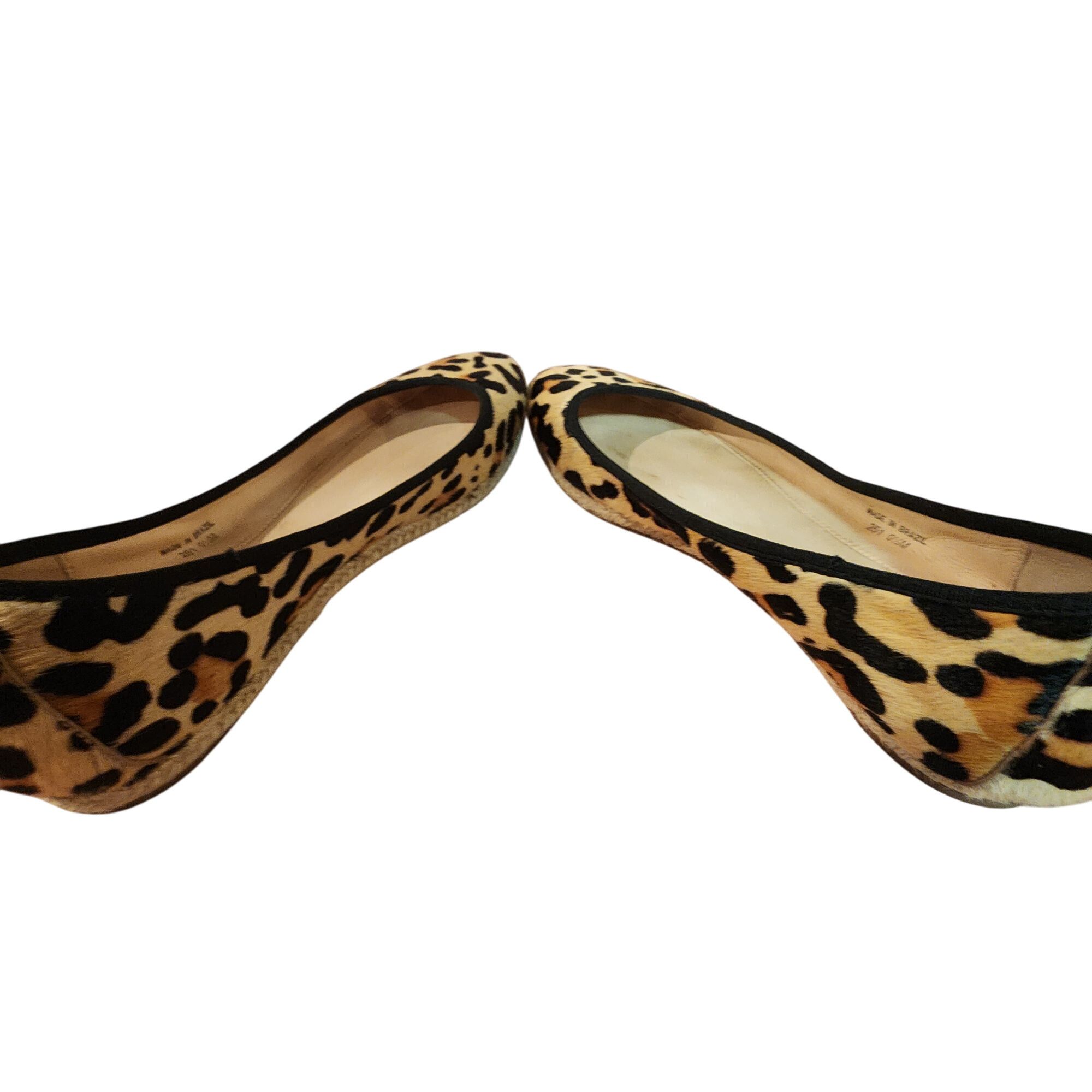 Kate Spade Kate Spade Vilette calf hair espadrille flats with a leopard Size US 9 / IT 39 - 6 Thumbnail