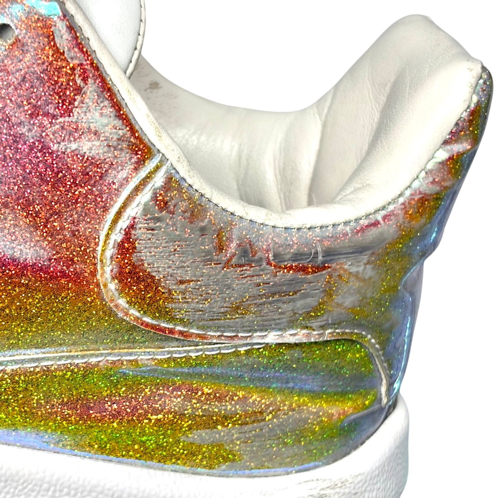 Alexander McQueen Alexander McQueen Holographic Sneakers Size US 7.5 / IT 37.5 - 10 Thumbnail