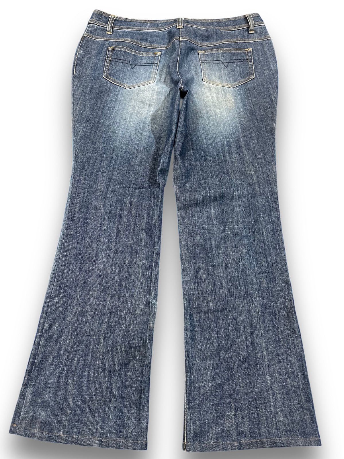 Vintage Vintage Christian Aujard Flare Bootcut Thight Ass Denim Size US 34 / EU 50 - 6 Thumbnail
