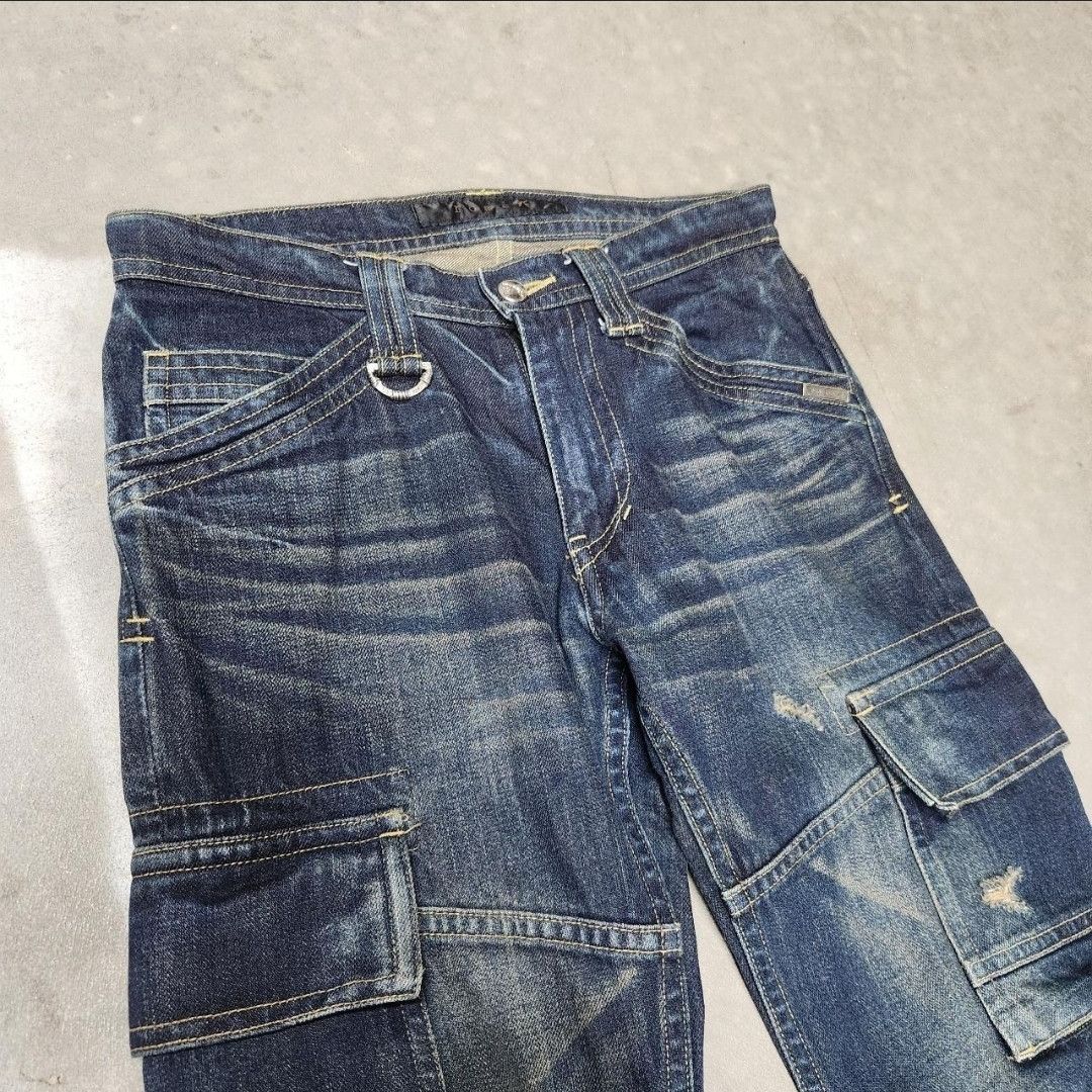 roarguns Roar Guns Cargo Jeans Size US 30 / EU 46 - 3 Thumbnail