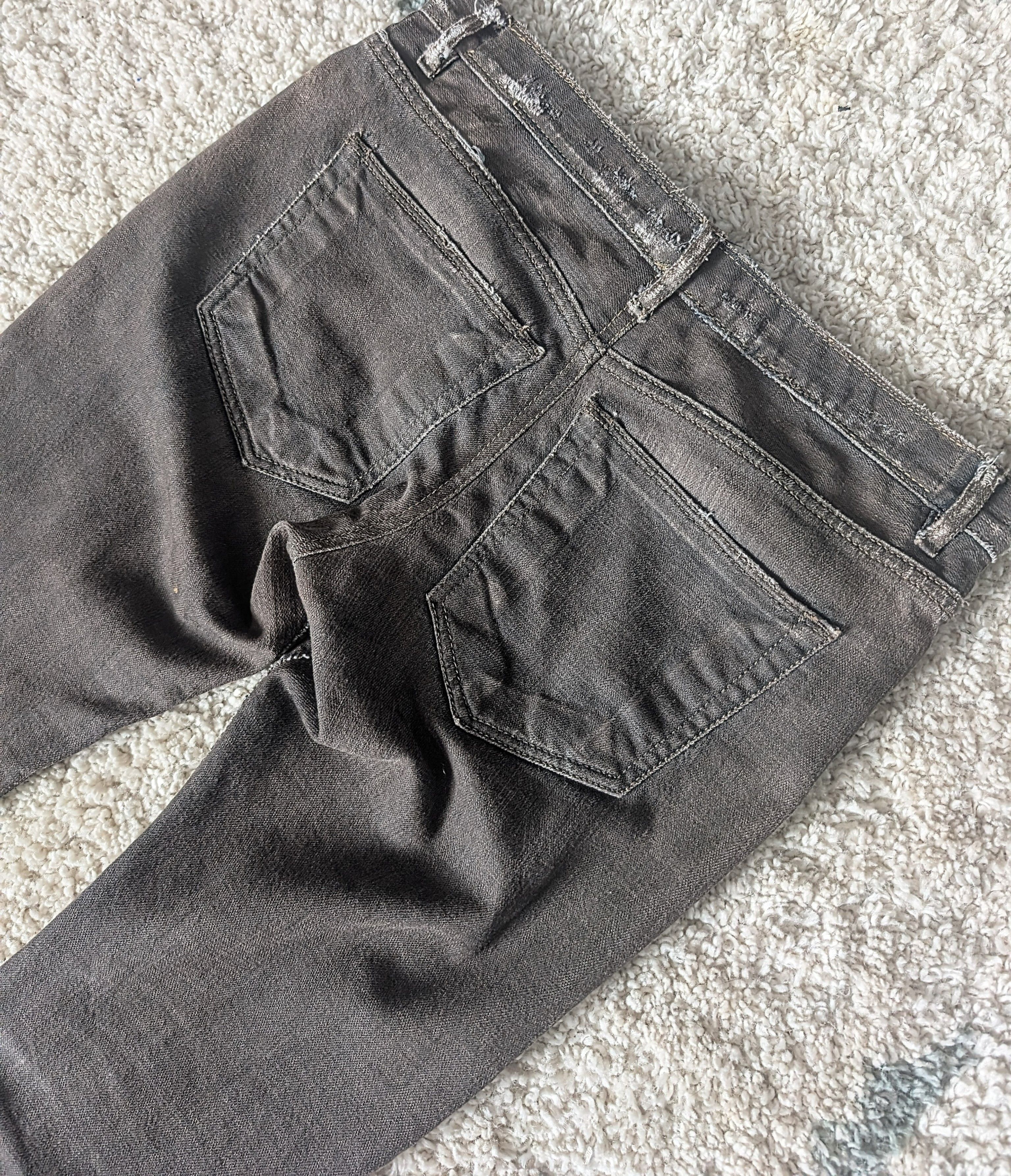 Rick Owens SOLD "Bitter" Detroit Cut Denim Rick Owens Olmar and Mirta Size US 29 - 4 Thumbnail
