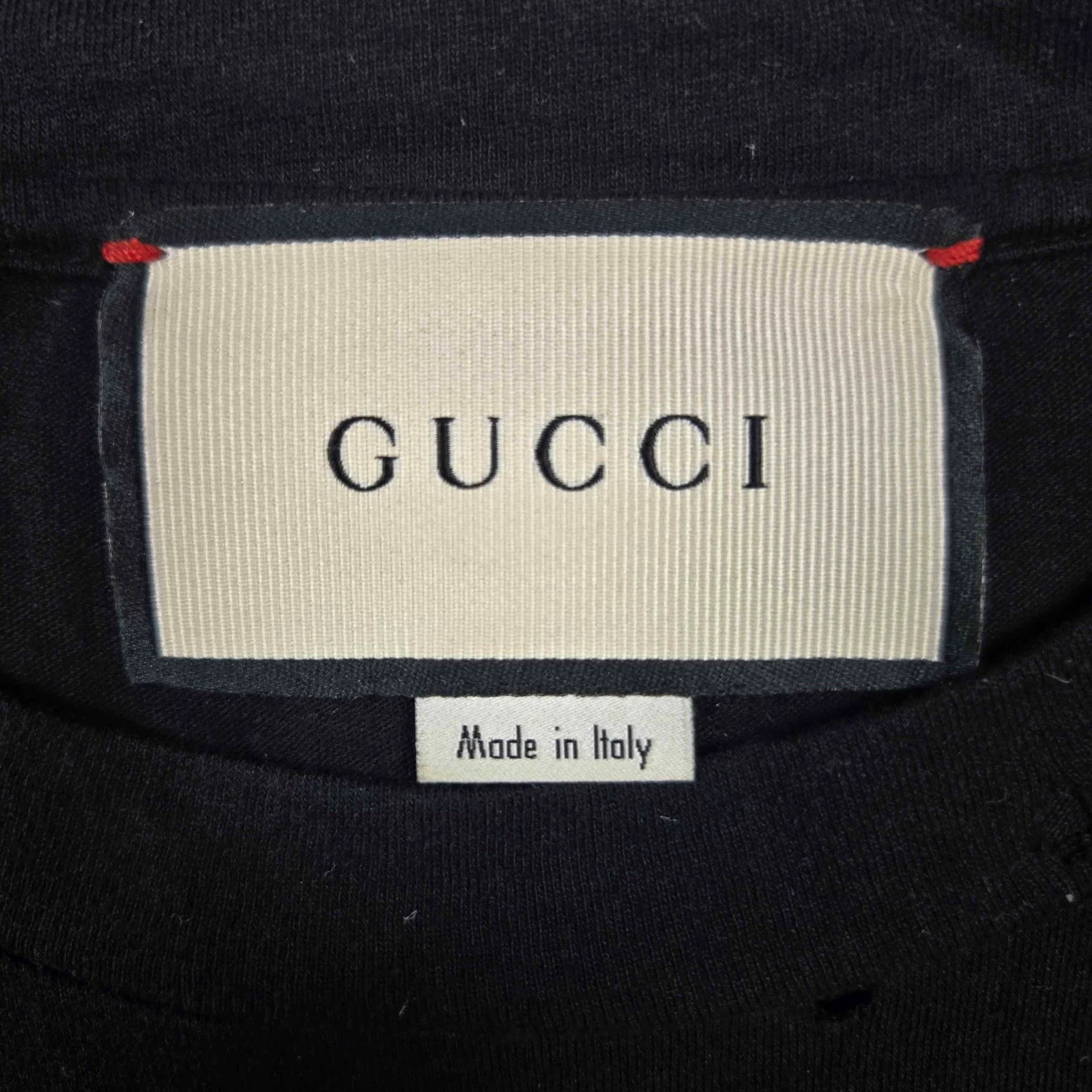 Gucci gucci logo distressed short sleeve t-shirt Size US M / EU 48-50 / 2 - 4 Thumbnail