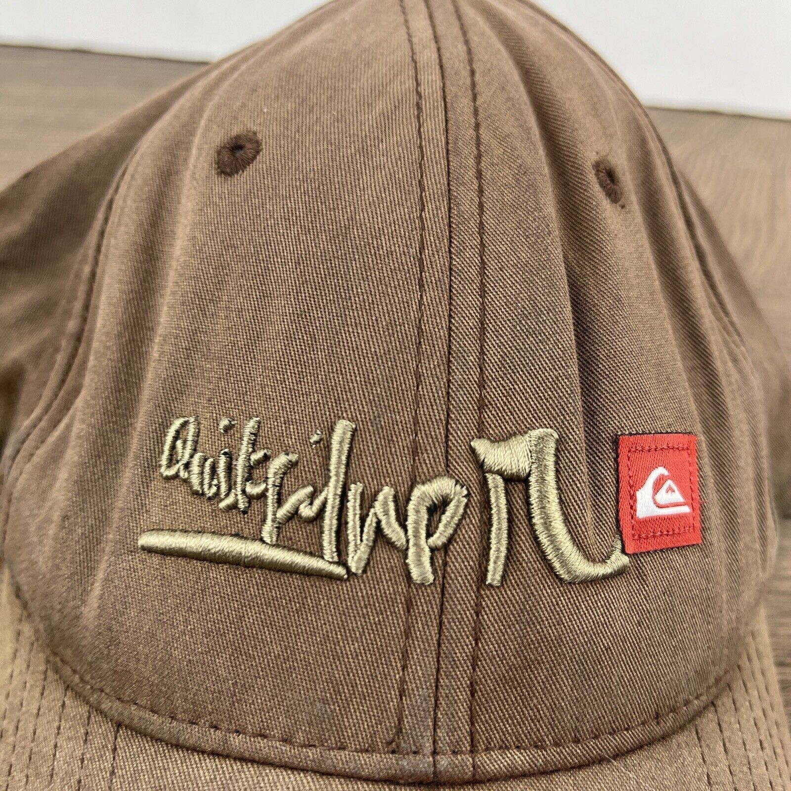 Other Quicksilver Brown Hat Quick Silver Tan Hat Adjustable Adult Size ONE SIZE - 7 Thumbnail