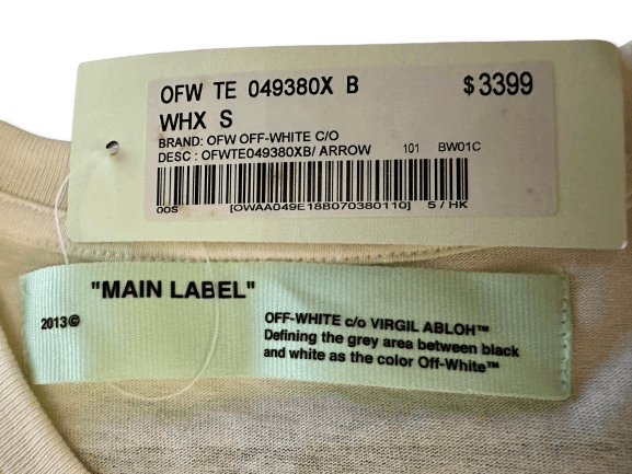 Off-White Off-White Women's T-Shirt Size S / US 4 / IT 40 - 5 Thumbnail