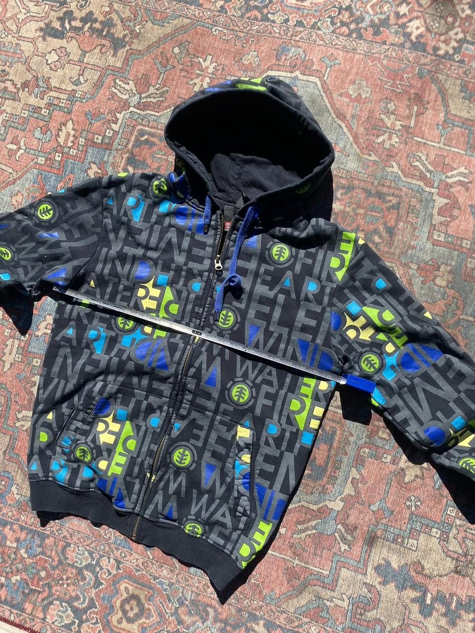 Other 2000s Element Multicolor Logo Graphic Print Zip Up Hoodie Size US L / EU 52-54 / 3 - 6 Thumbnail