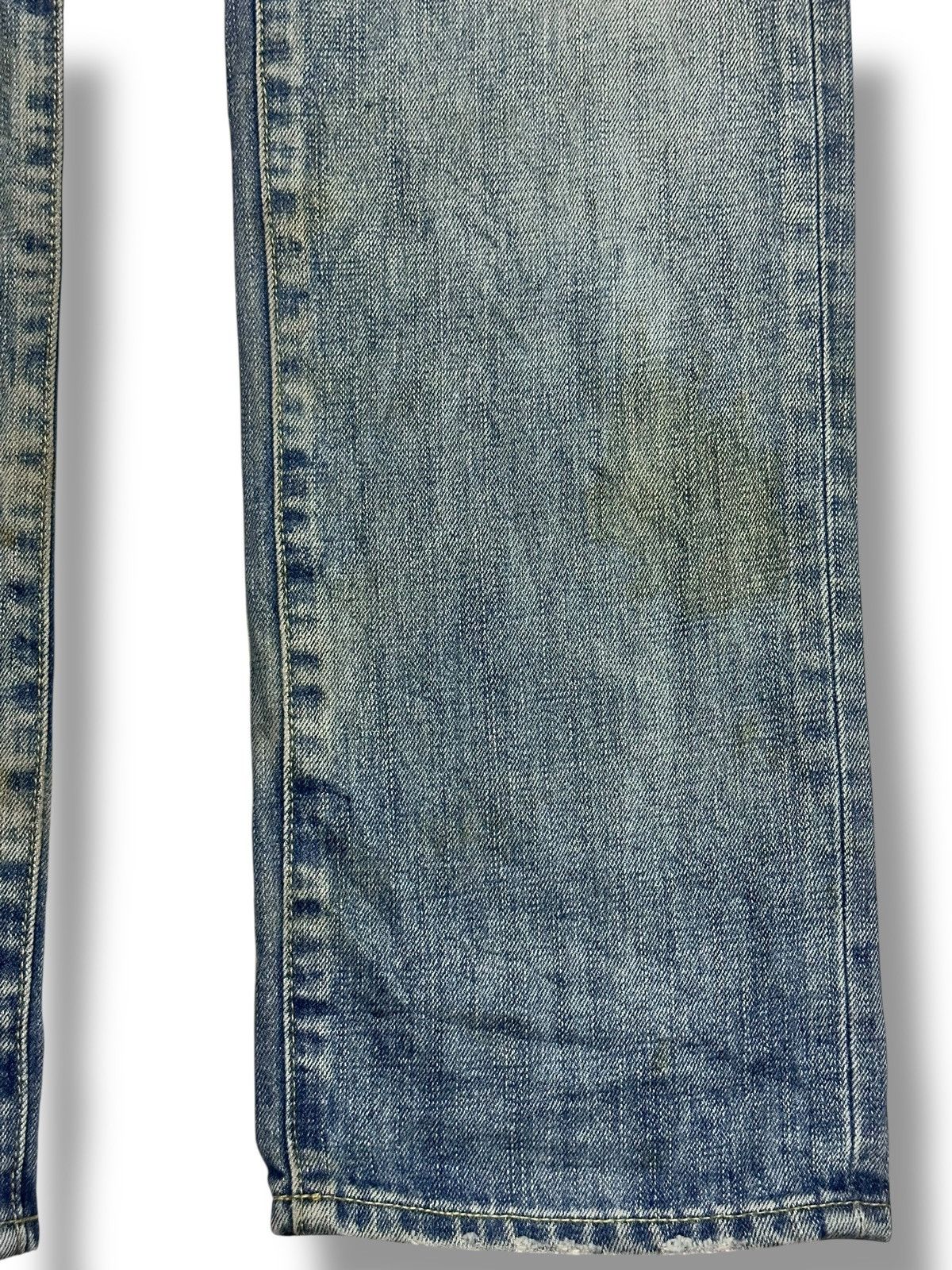 Uniqlo Uniqlo Vintage Distressed Distressed Regular Straight Faded Size US 32 / EU 48 - 10 Thumbnail
