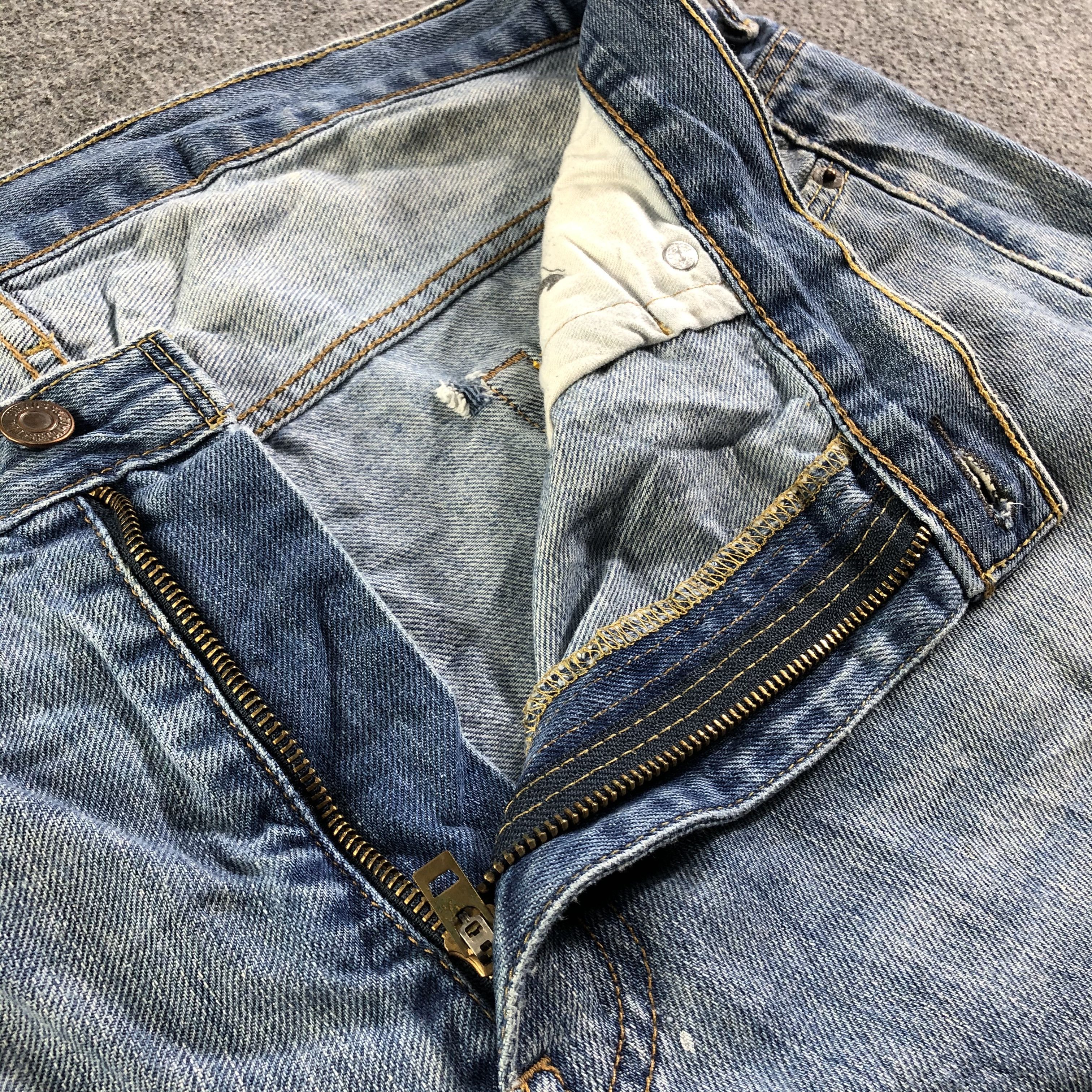 Levi's Vintage Blue Wash Levis 569 Jeans-J4161 Size US 40 / EU 56 - 10 Thumbnail