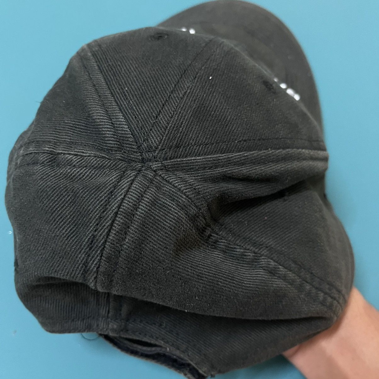 Balenciaga Authentic Balenciaga Baseball Black Cap Size ONE SIZE - 4 Thumbnail