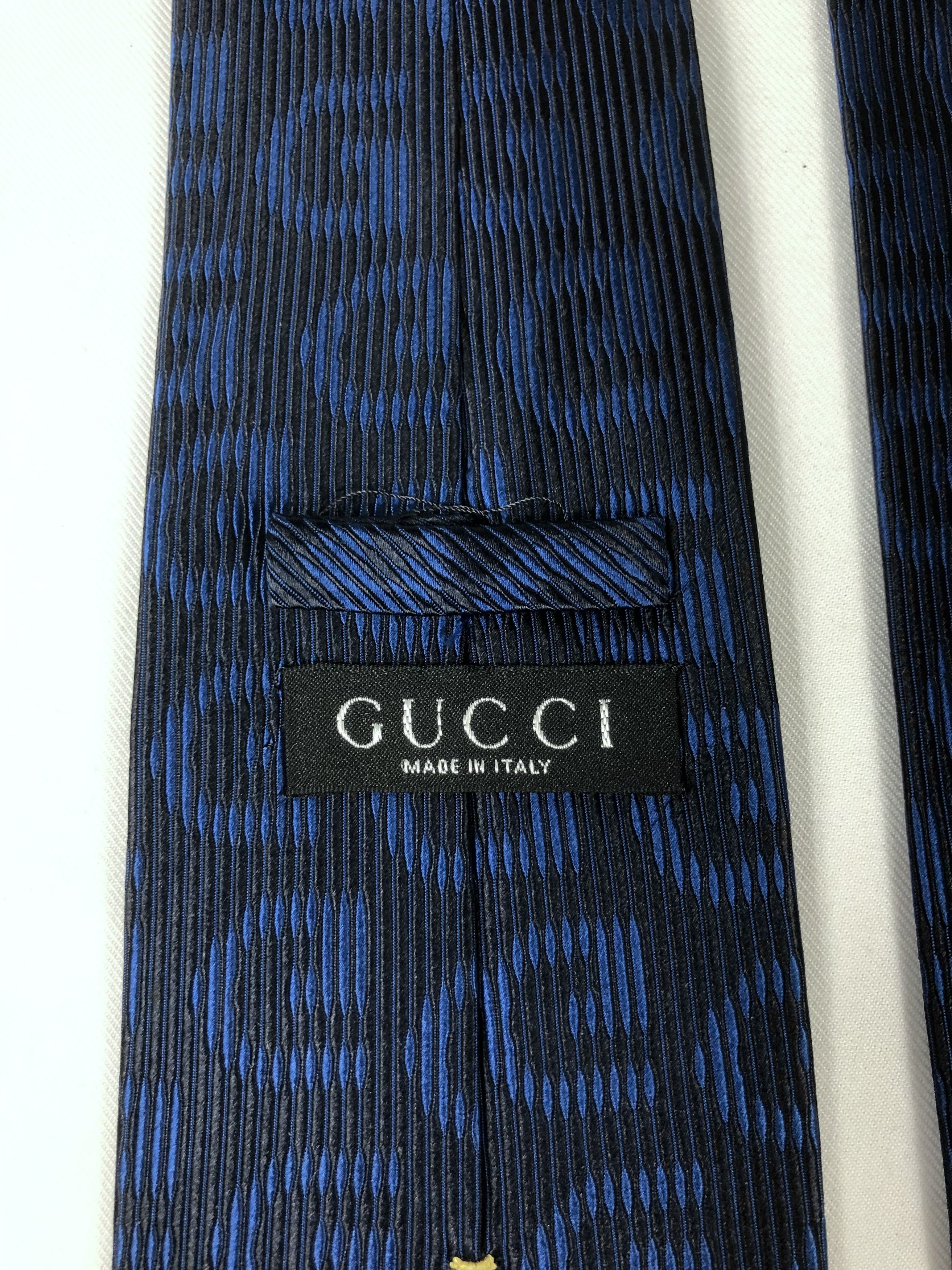 Gucci Rare Gucci GG Monogram Silk Tie Made in Italy Size ONE SIZE - 7 Thumbnail