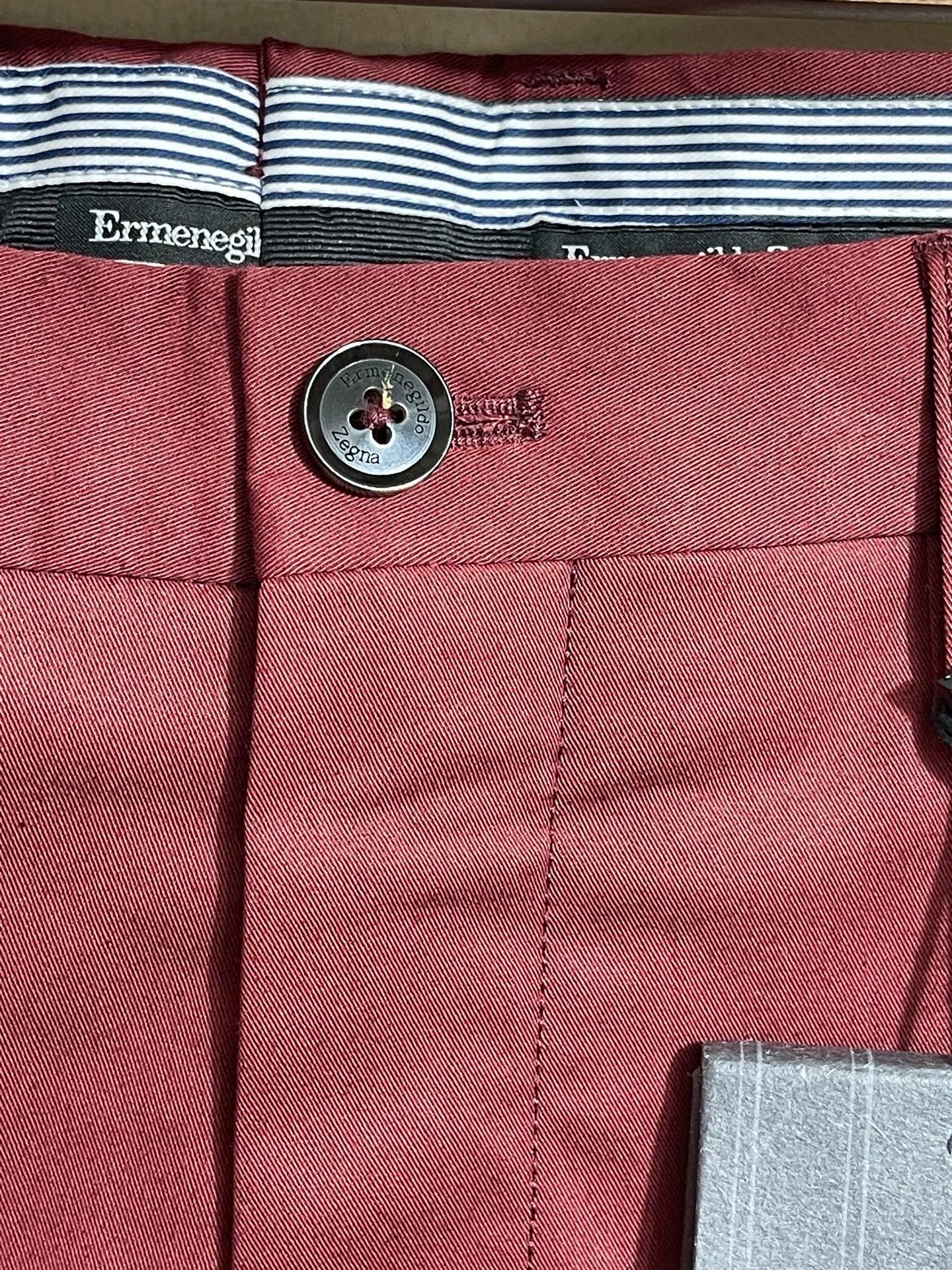 Ermenegildo Zegna Ermenegildo Zegna Slim Chino 50/52 Size US 34 / EU 50 - 4 Thumbnail