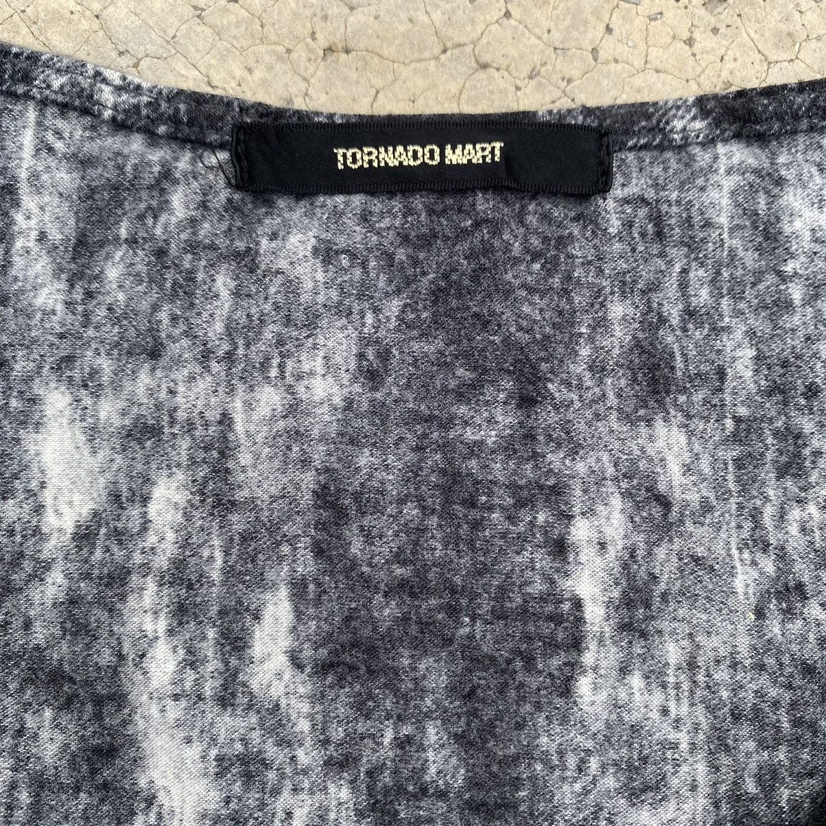 Beauty Beast × If Six Was Nine × Tornado Mart Tornado Mart Distressed Black Cowl Neck Tee – Size S Size S / US 4 / IT 40 - 14 Thumbnail