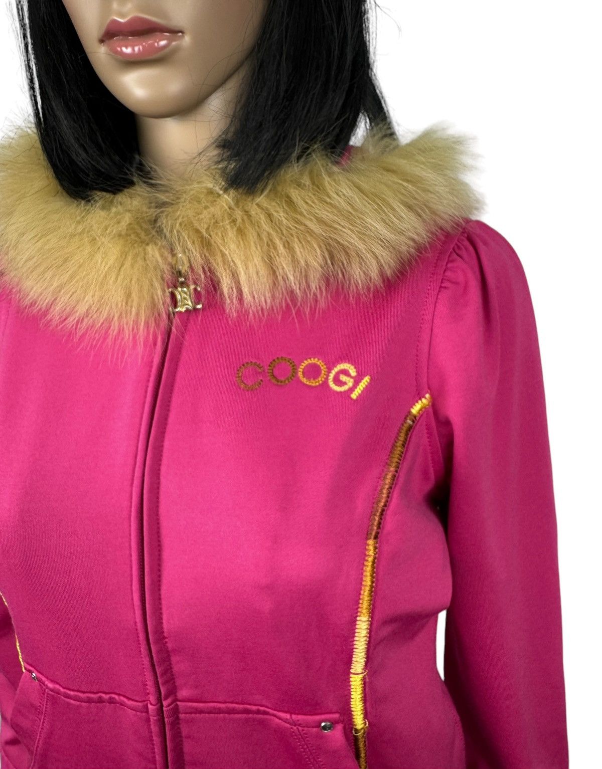 Coogi Coogi Australia Zip Jacket Hooded Fur Trim size S Size S / US 4 / IT 40 - 3 Thumbnail