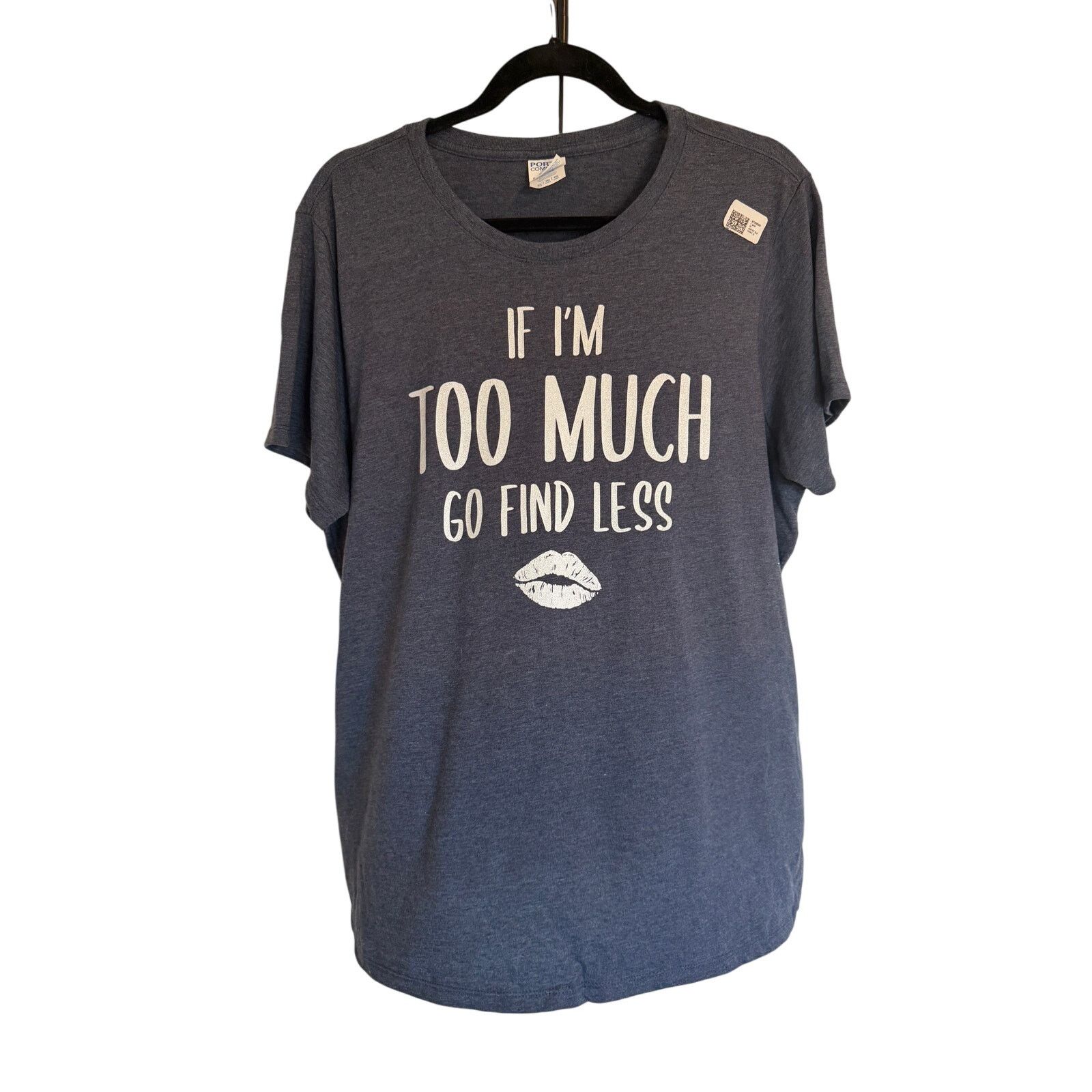 Other Port & Company Graphic Short Sleeve Funny Crew Neck T-Shirt Size XL / US 12-14 / IT 48-50 - 2 Thumbnail