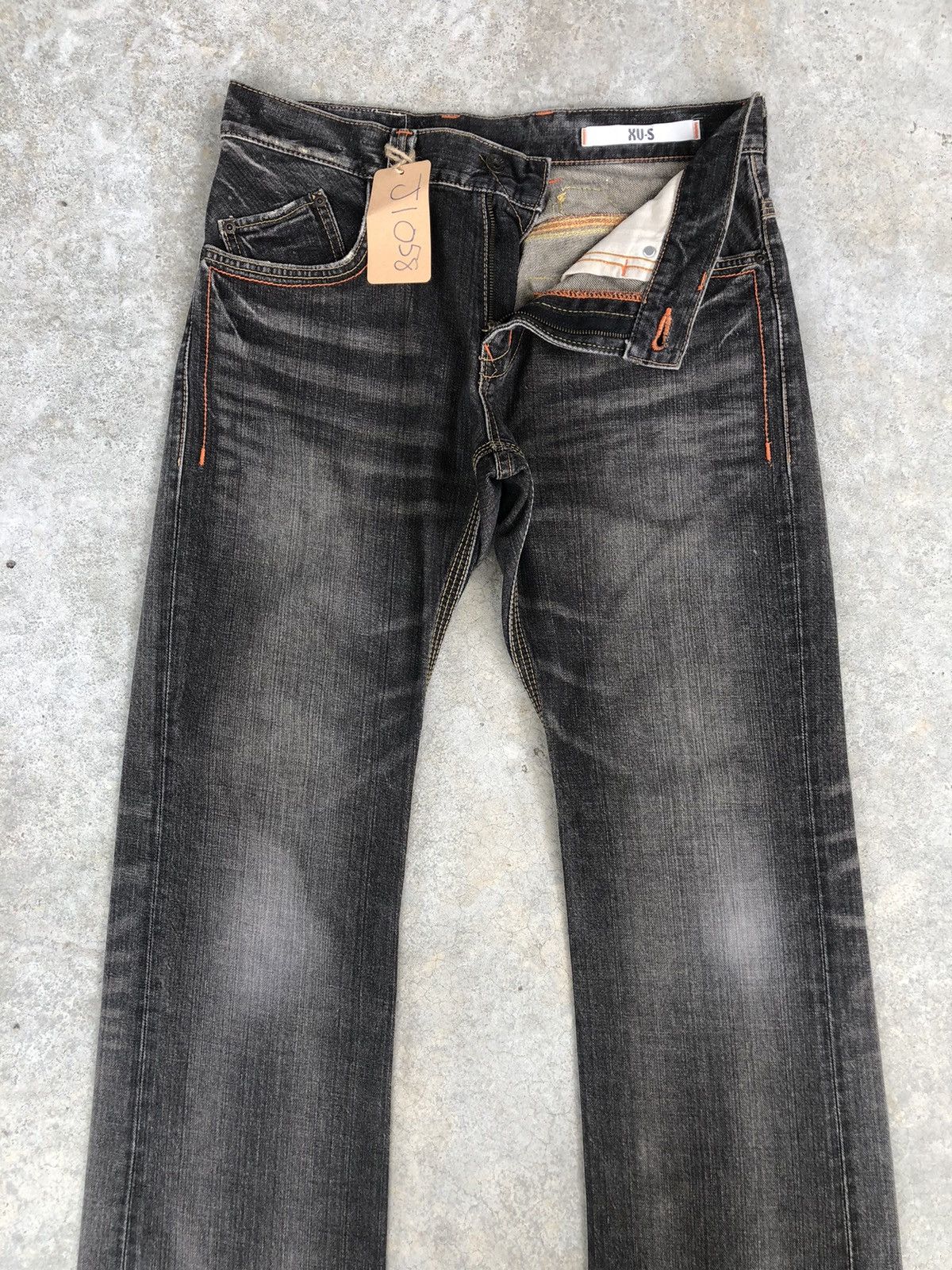 If Six Was Nine Japanese Edwin XV Flared Jeans Distressed buckle back jeans Size US 32 / EU 48 - 4 Thumbnail